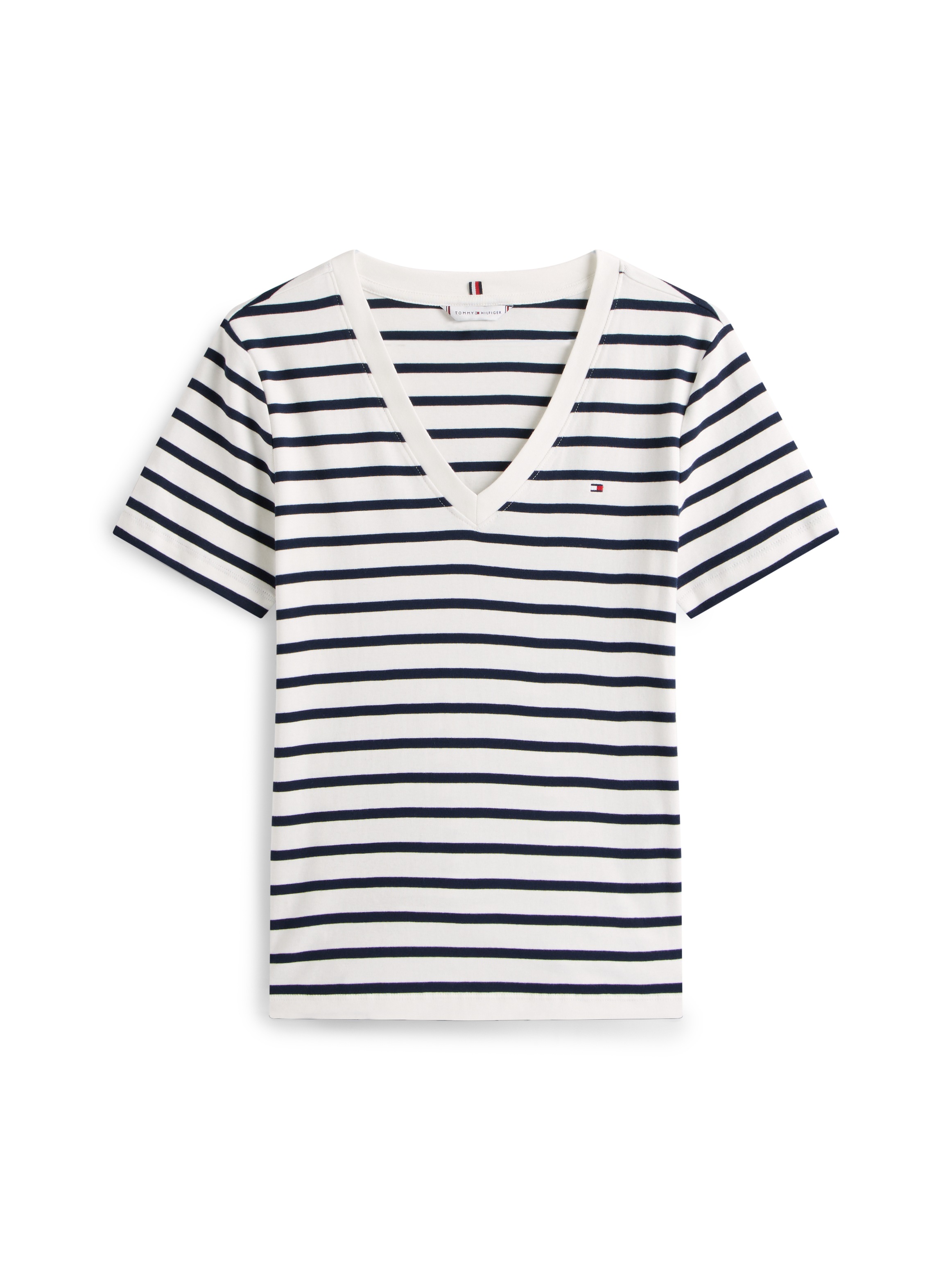 T-shirt Tommy Hilfiger SLIM CODY V-NK SS Blanc EU S,EU M,EU L,EU XS femmes 4