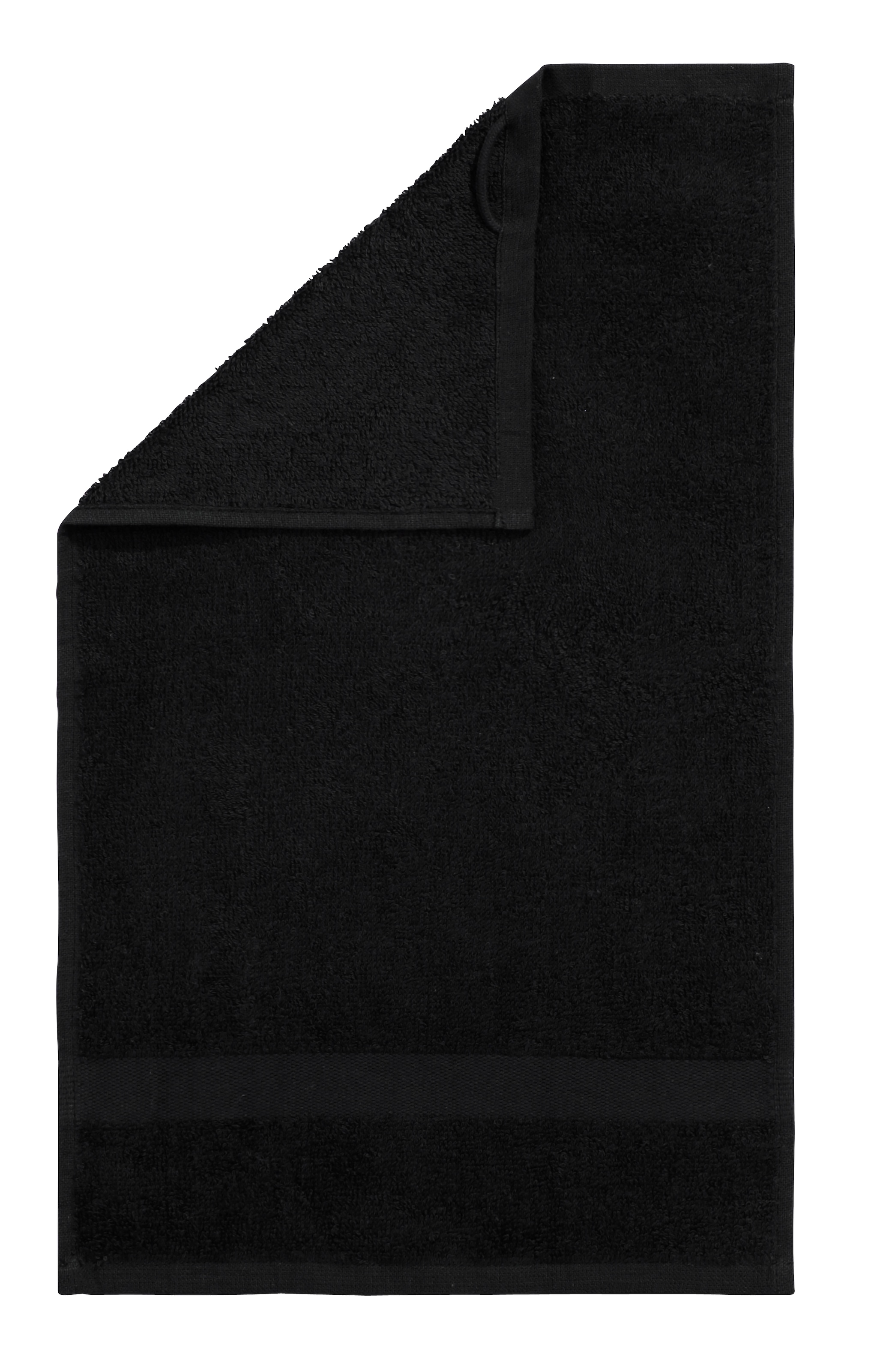 my home Gästehandtücher »Vanessa, als Set und Serie erhältlich, 8 Gästehandtücher, 30x50cm« Handtücher mit Bordüre, 100% Baumwolle, einfarbig, weich