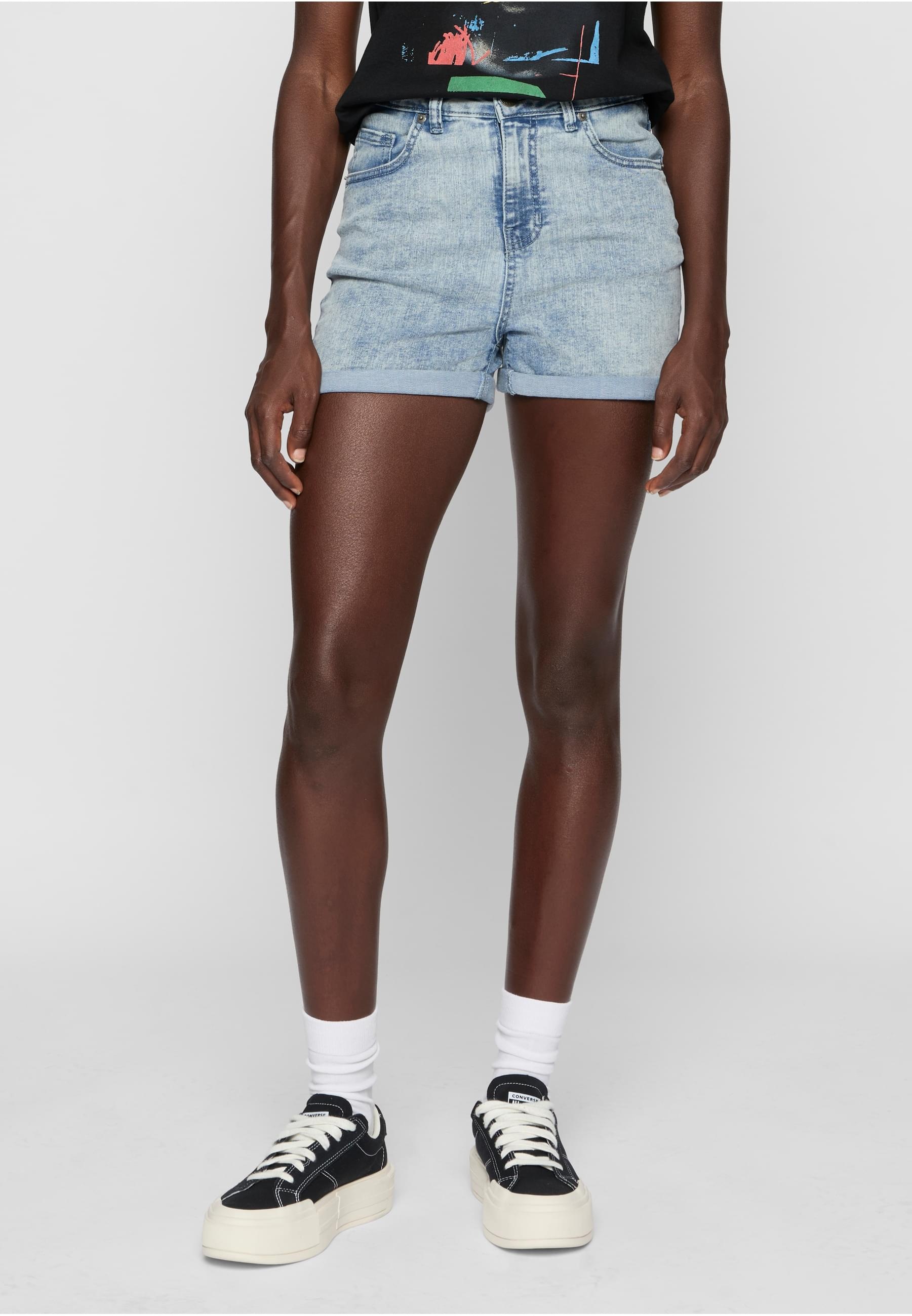URBAN CLASSICS Stoffhose »Urban Classics Damen Ladies 5 Pocket Shorts«, (1 tlg.)