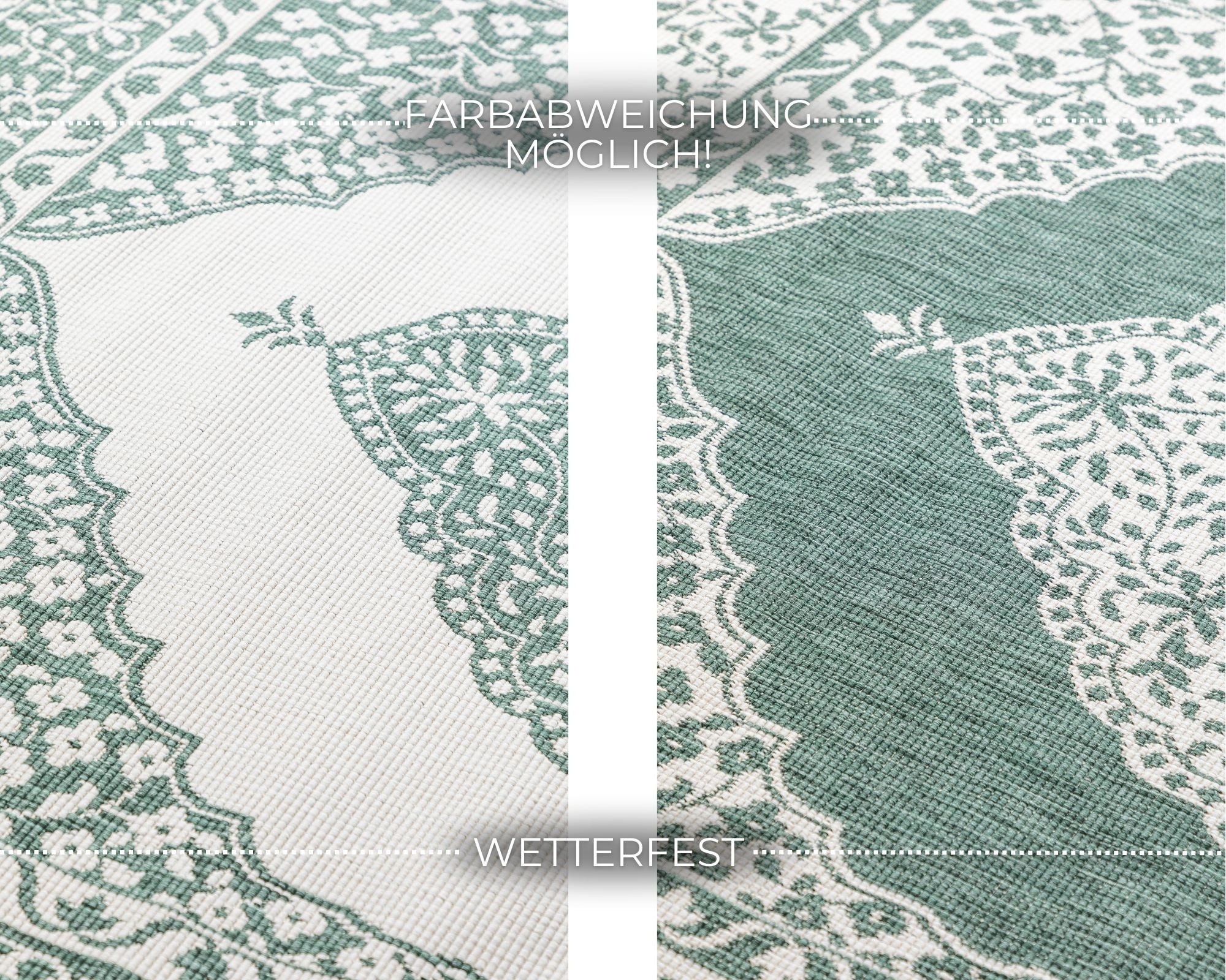 Elle Decoration Meekly Reversible Rug Green 200x290cm 3