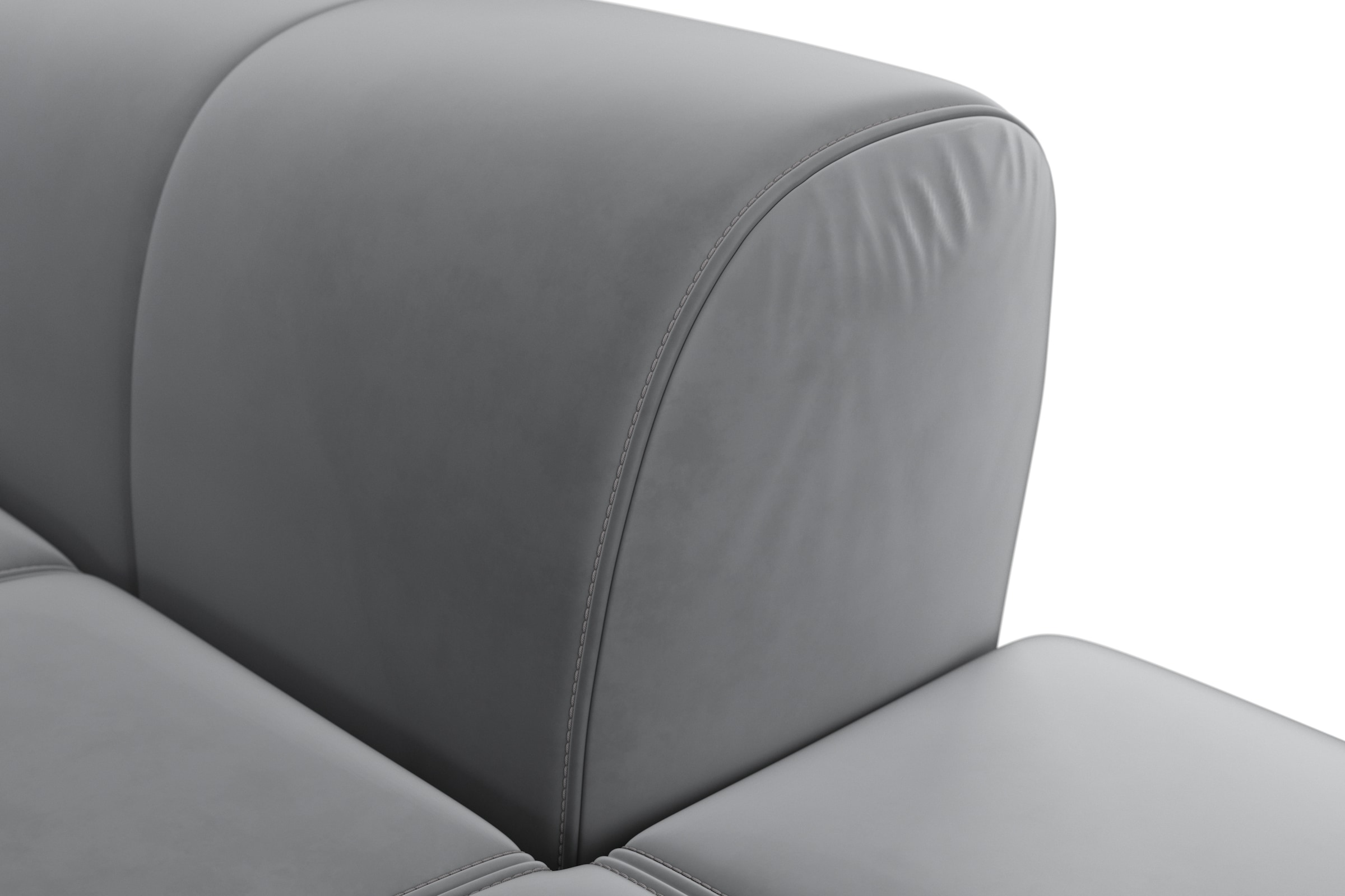 sit&more Wohnlandschaft »Bendigo U-Form«, inklusive Sitztiefenverstellung, Bodenfreiheit 12 cm, in 2 Fußfarben