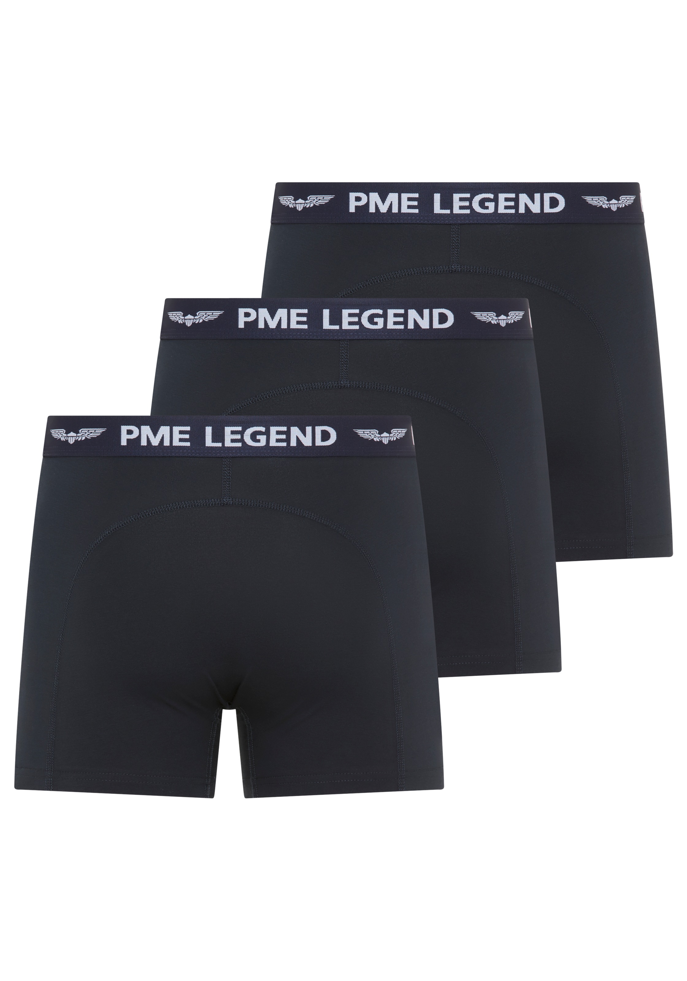 PME LEGEND Boxershorts Packung, 3er,  Körpernahe Passform, normale Leibhöhe