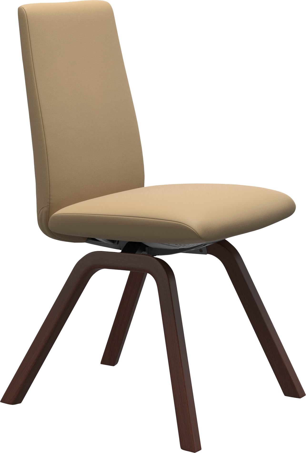 Stressless Polsterstuhl "Laurel" () Low Back, Größe M, mit schräggestellten Beinen in Walnuss