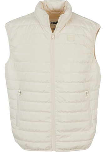 Jerseyweste »Urban Classics Herren Light Bubble Vest«, (1 tlg.)