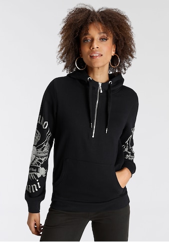 Bruno Banani Hoodie großer Ärmel-Print NEUE KOLLEKT...