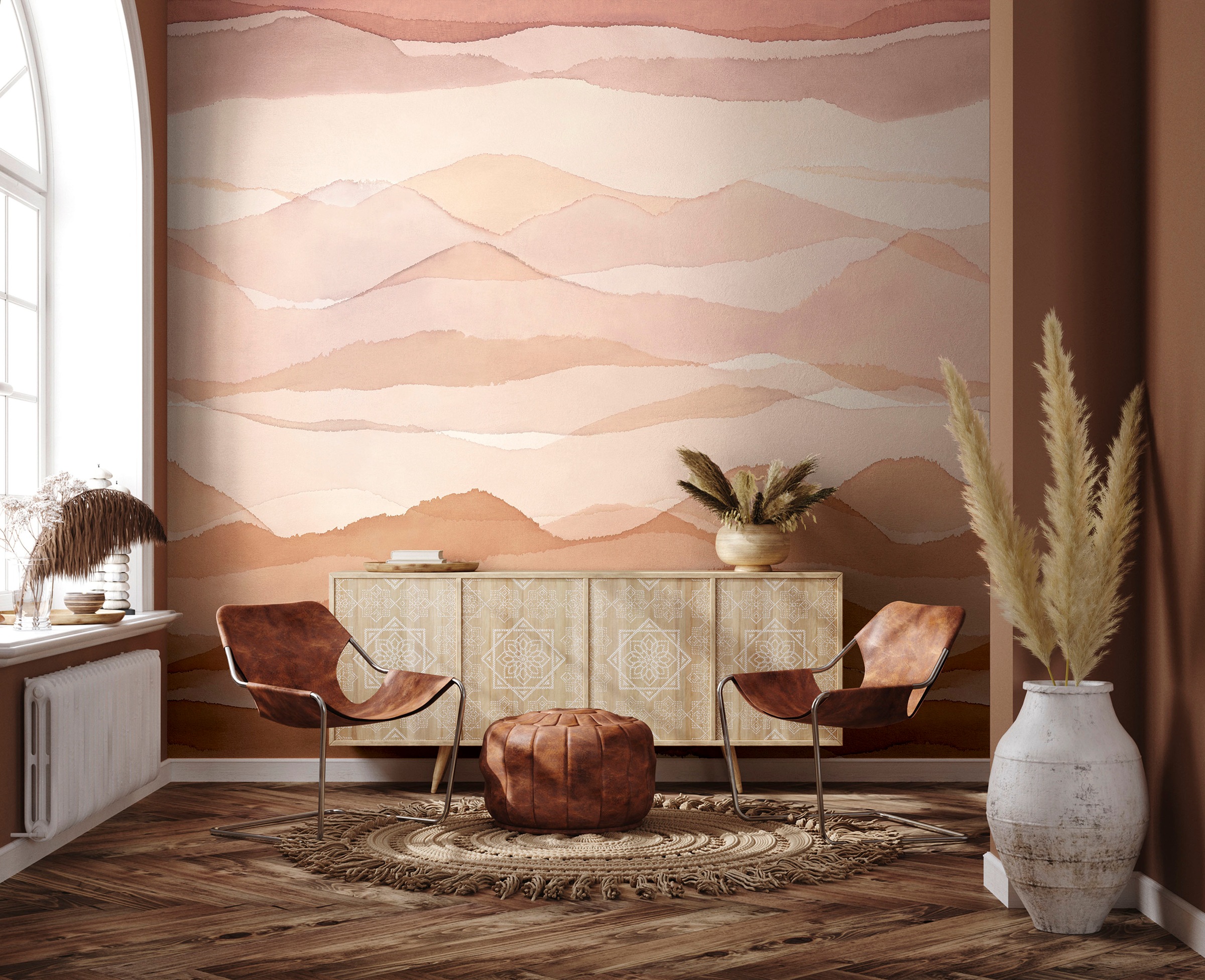 Marburg Fototapete »Zoe« matt glatt moderne Tapete für Wohnzimmer Schlafzimmer Küche