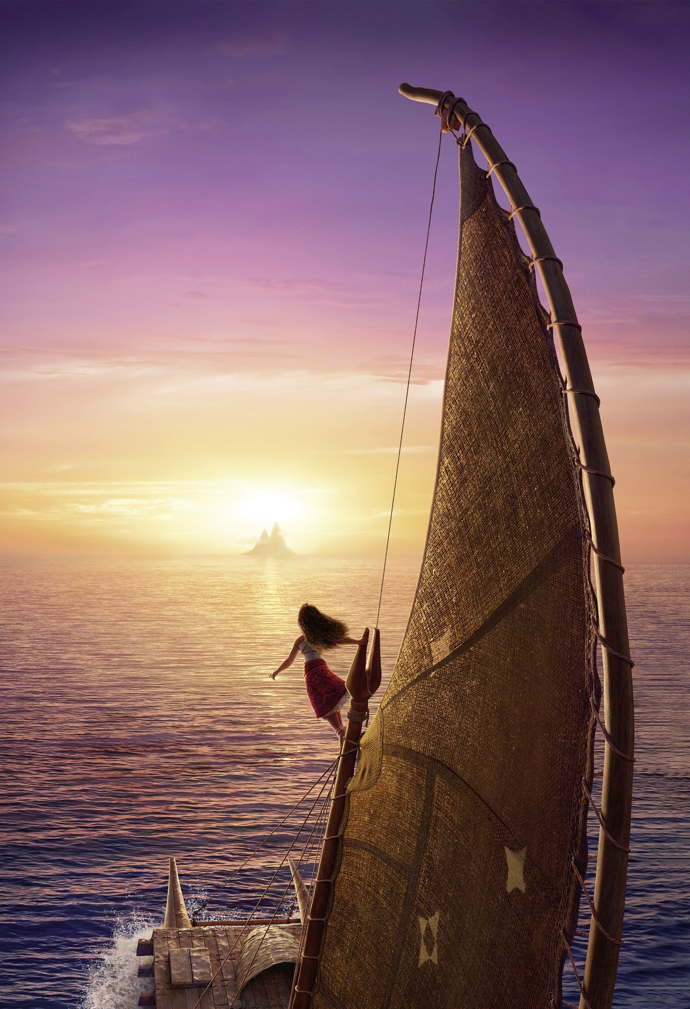Komar Paveikslas ant drobės »Disney Moana 2 ...