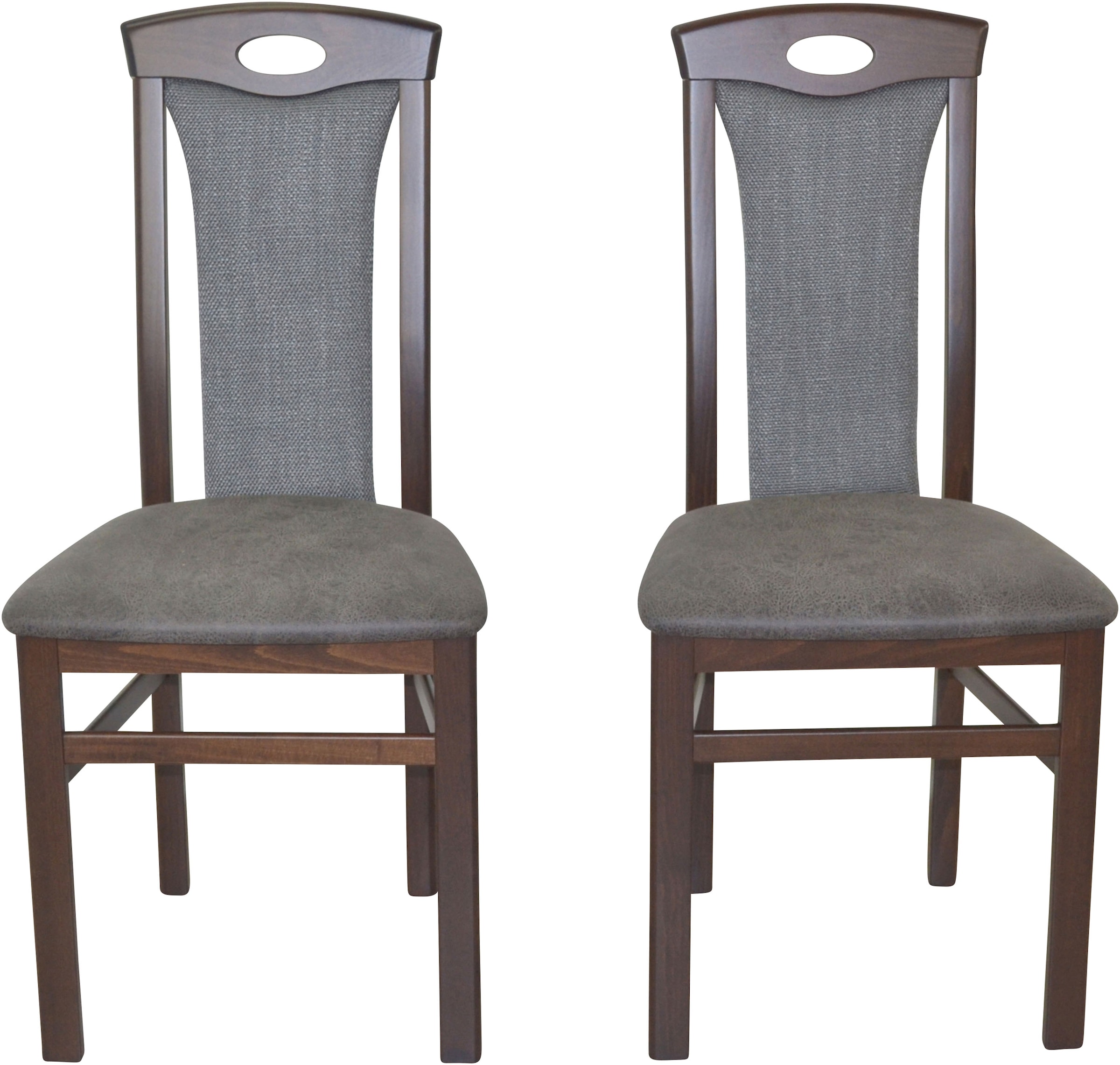 HOFMANN LIVING AND MORE Essgruppe »5tlg. Tischgruppe« Spar-Set, 5tlg. Tischgruppe, 5 Stk. tlg. Stühle montiert