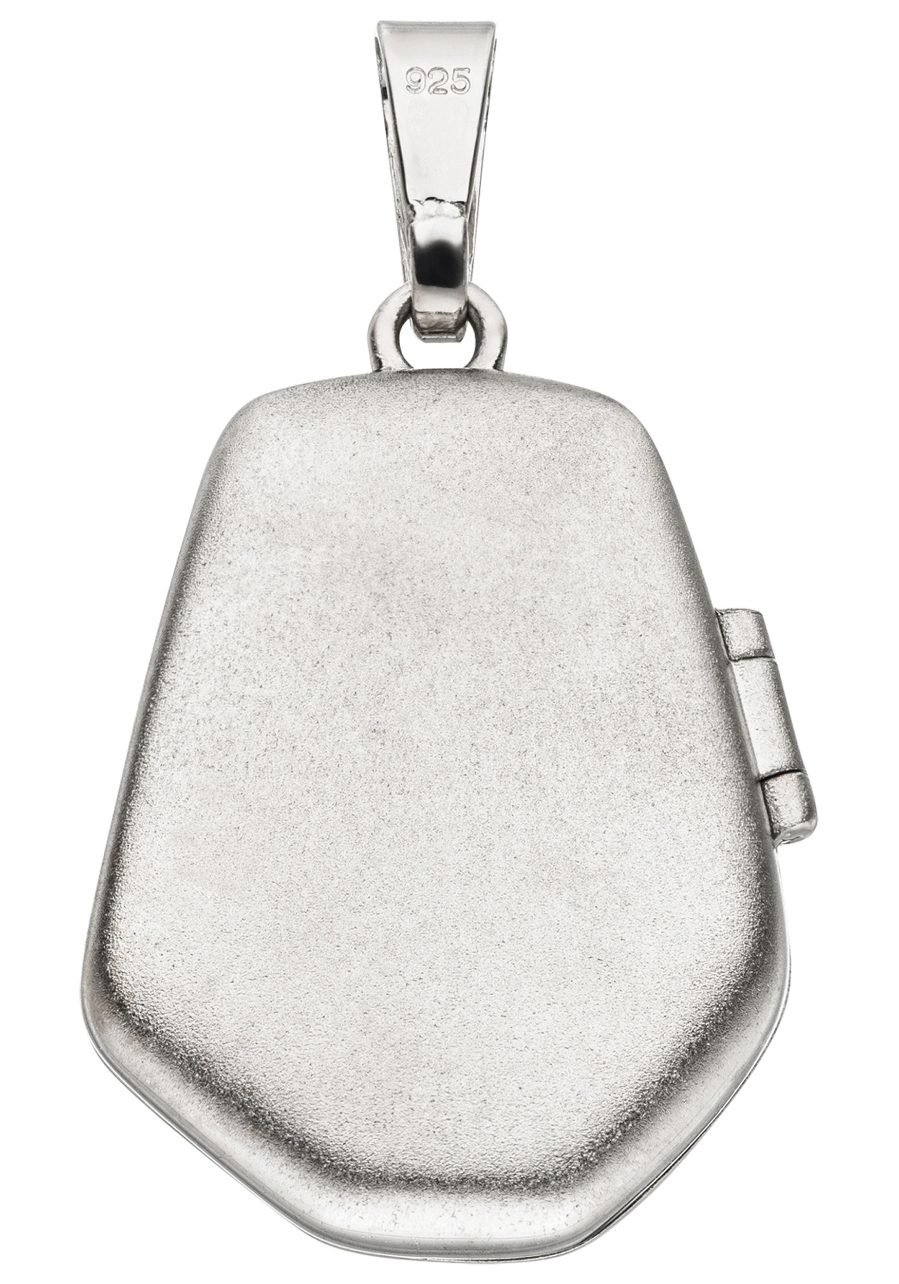 JOBO Medallionanhänger »Medaillon Herz«, 925 Silber für 1 Foto