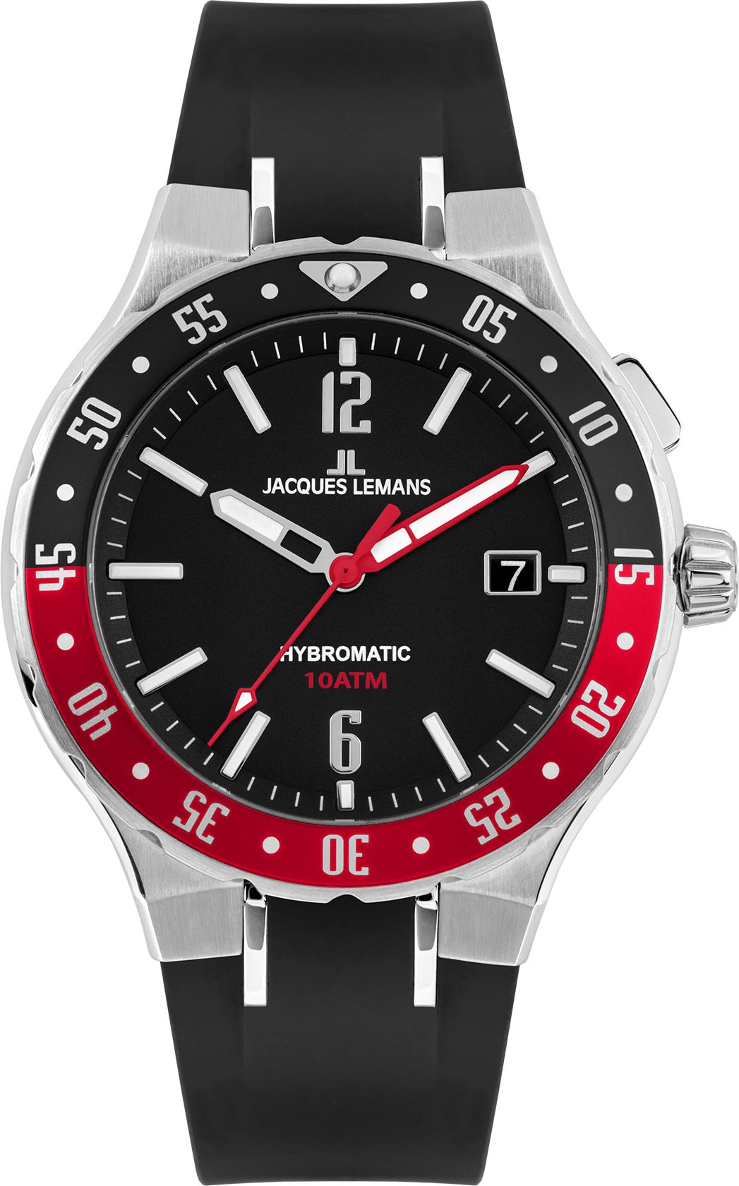 Jacques Lemans Kineticuhr »Hybromatic 1-2109A« Armban...