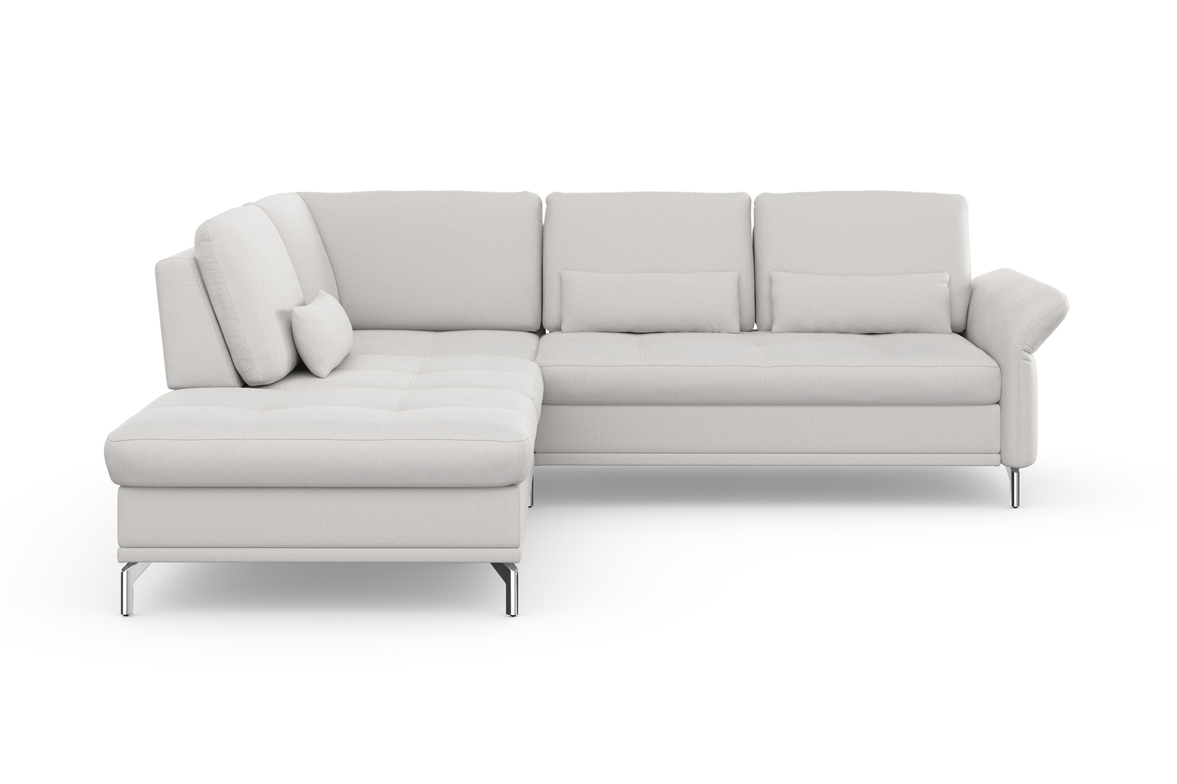 Home affaire Ecksofa "Palm Beach L-Form" Federkern, mit Sitztiefenverstellu günstig online kaufen