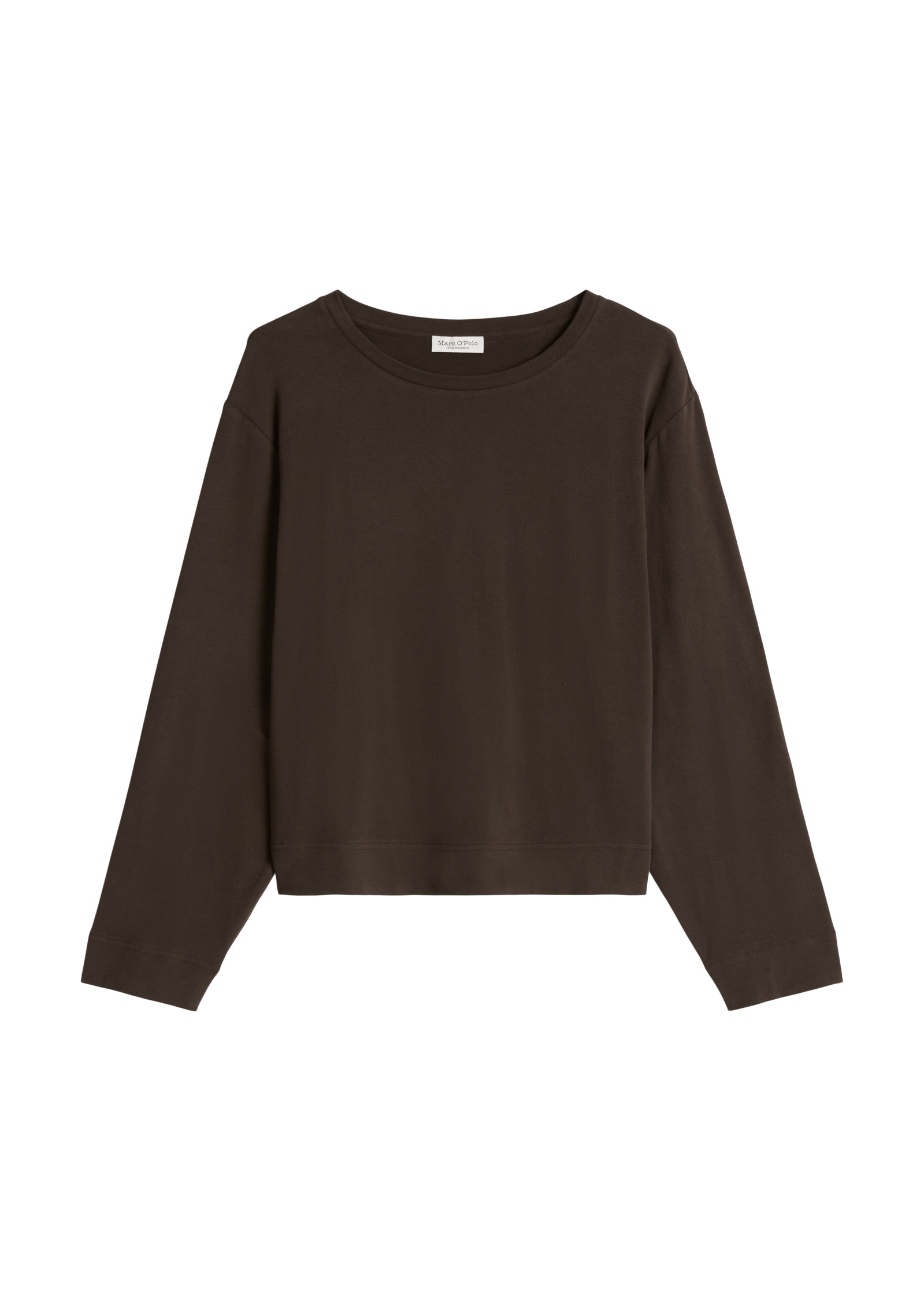 Marc O'Polo Langarmshirt »aus gebrushtem Single Jersey«