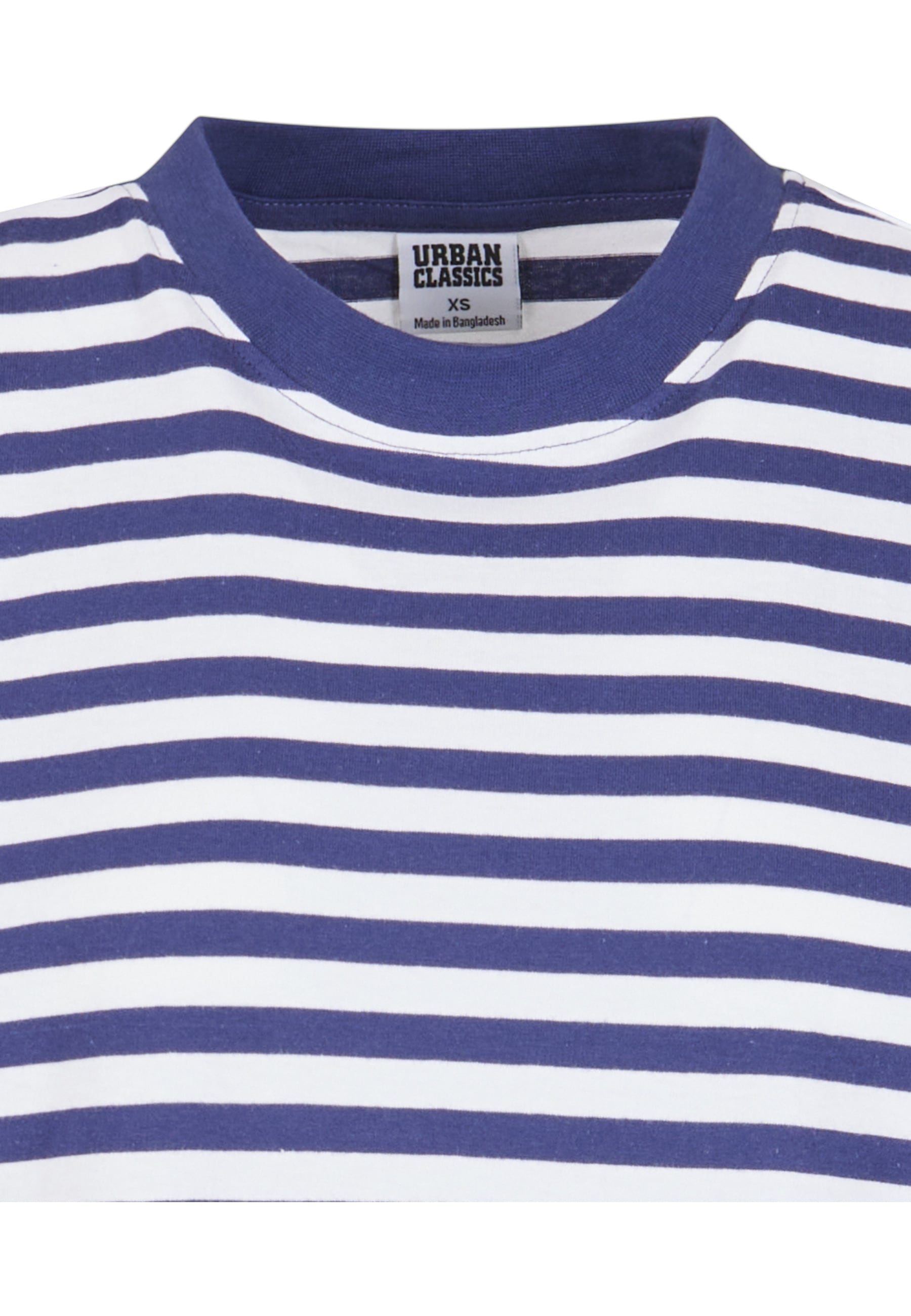 URBAN CLASSICS Shirtkleid »Urban Classics Damen Ladies Oversized Striped Tee Dress« 1 Stk. tlg.