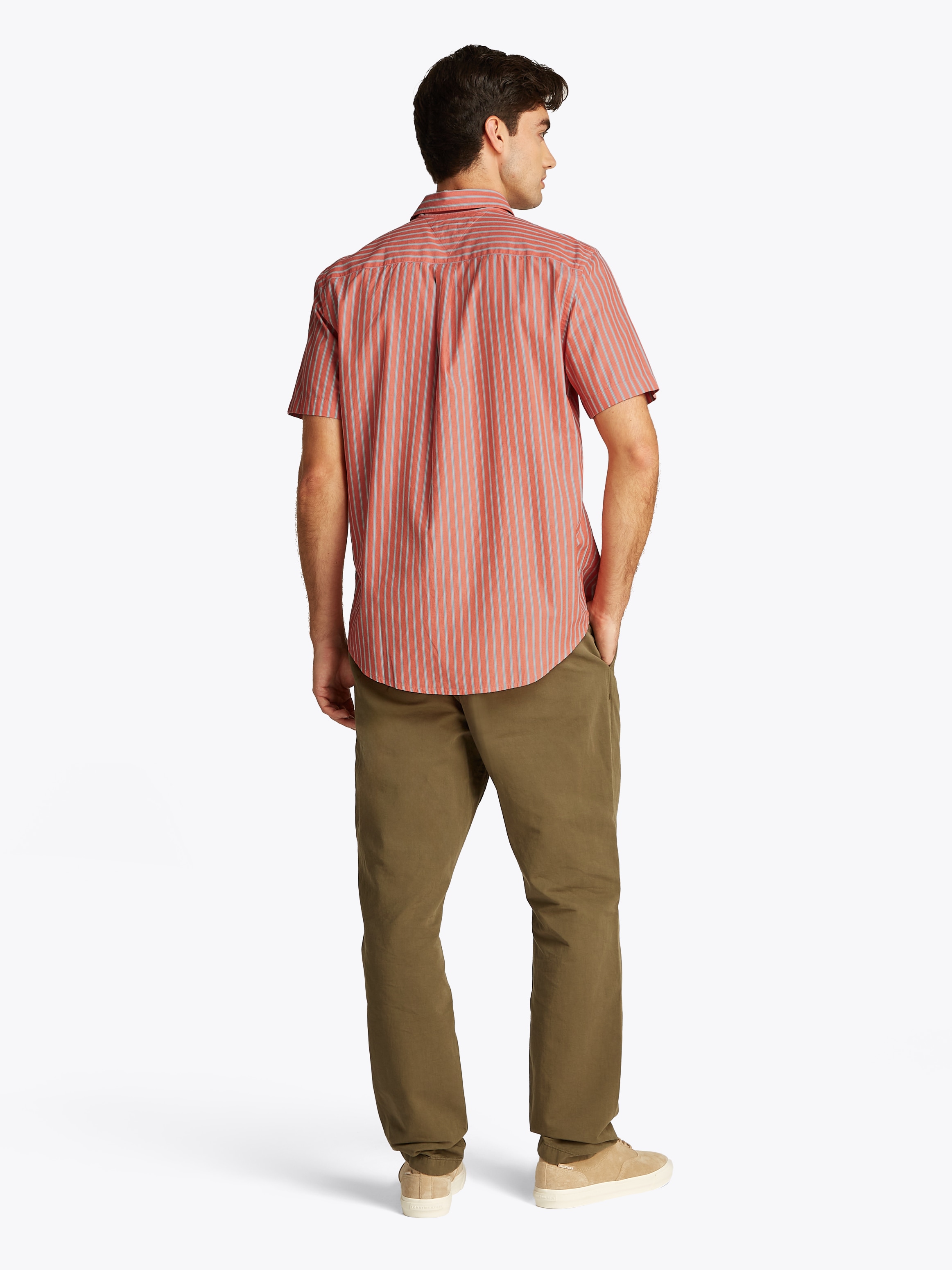 Tommy Hilfiger Kurzarmhemd »FLEX POPLIN RETRO STP SS SHIRT«