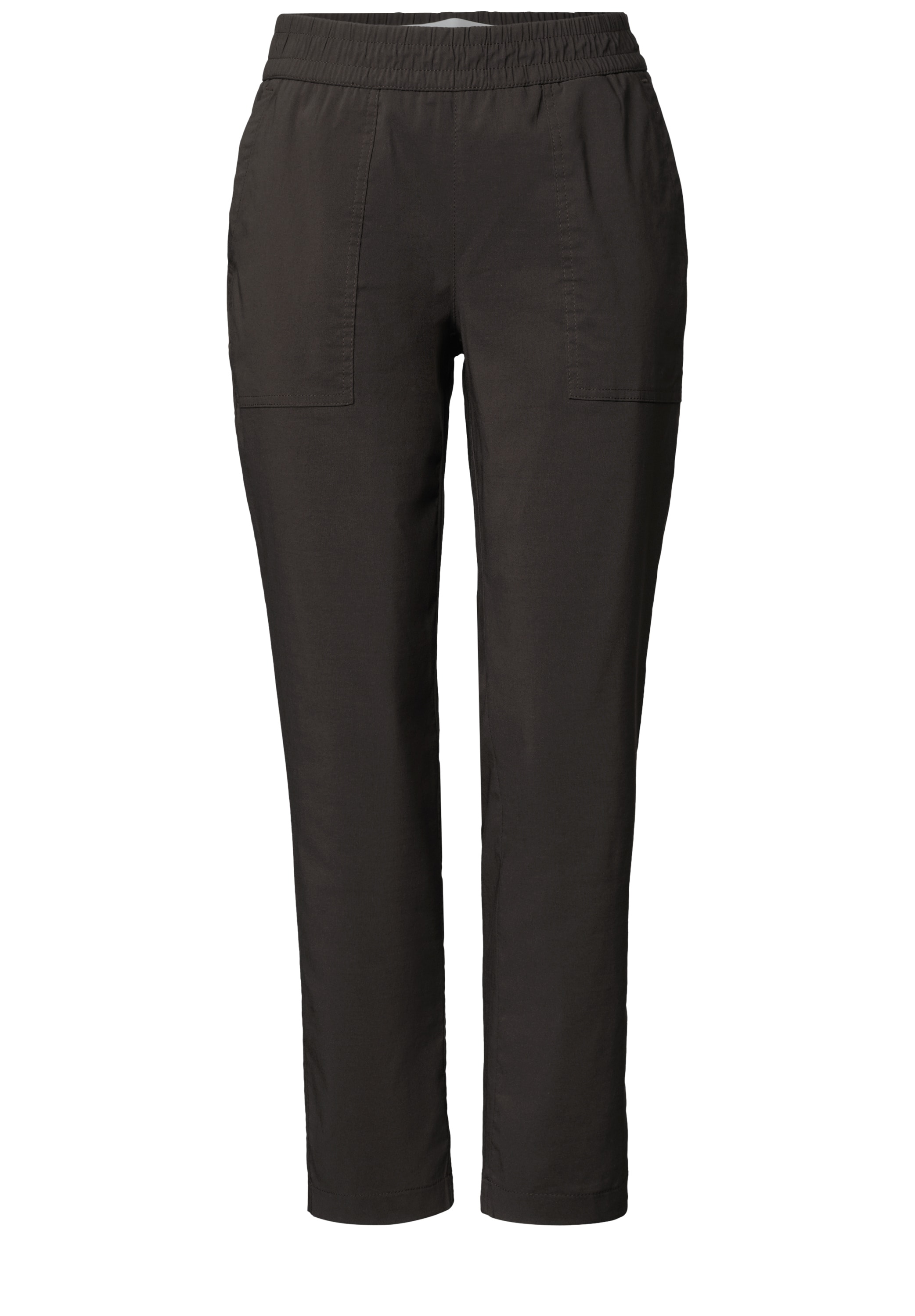 STREET ONE Stoffhose  im elastischen Materialmix