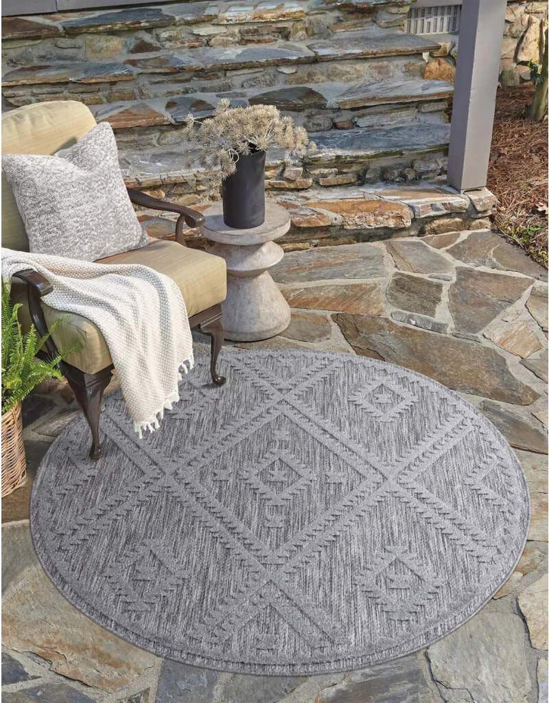Carpet City "In-& Outdoorteppich Santorini 454, 3D-Effekt, Raute-Optik" run günstig online kaufen