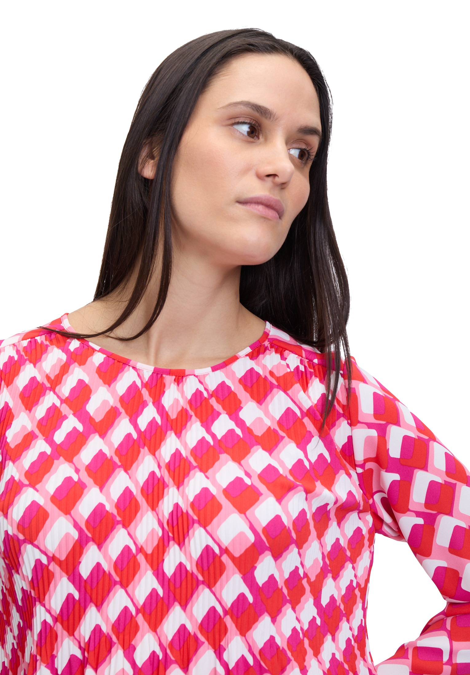 Betty Barclay Schlupfbluse »Betty Barclay Damen Schlupfbluse mit Plissee«