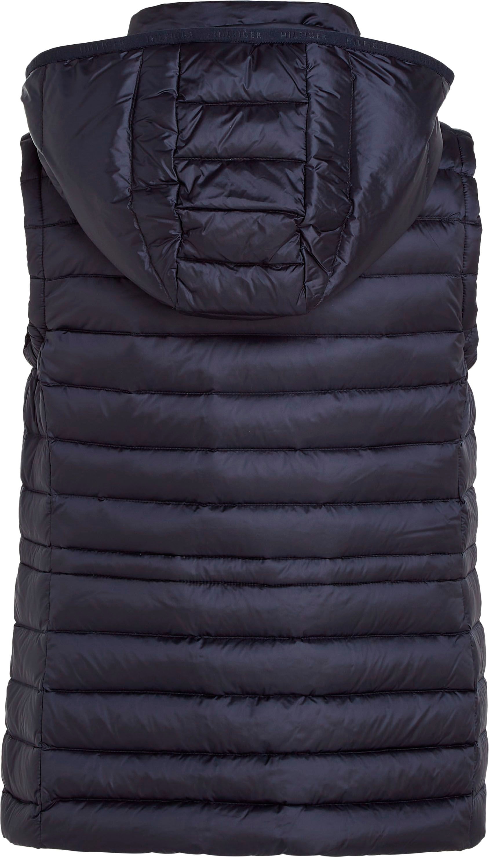 Tommy Hilfiger Curve Steppweste »CRV FEMININE LW DOWN VEST«, mit Tommy Hilfger Markenlabel
