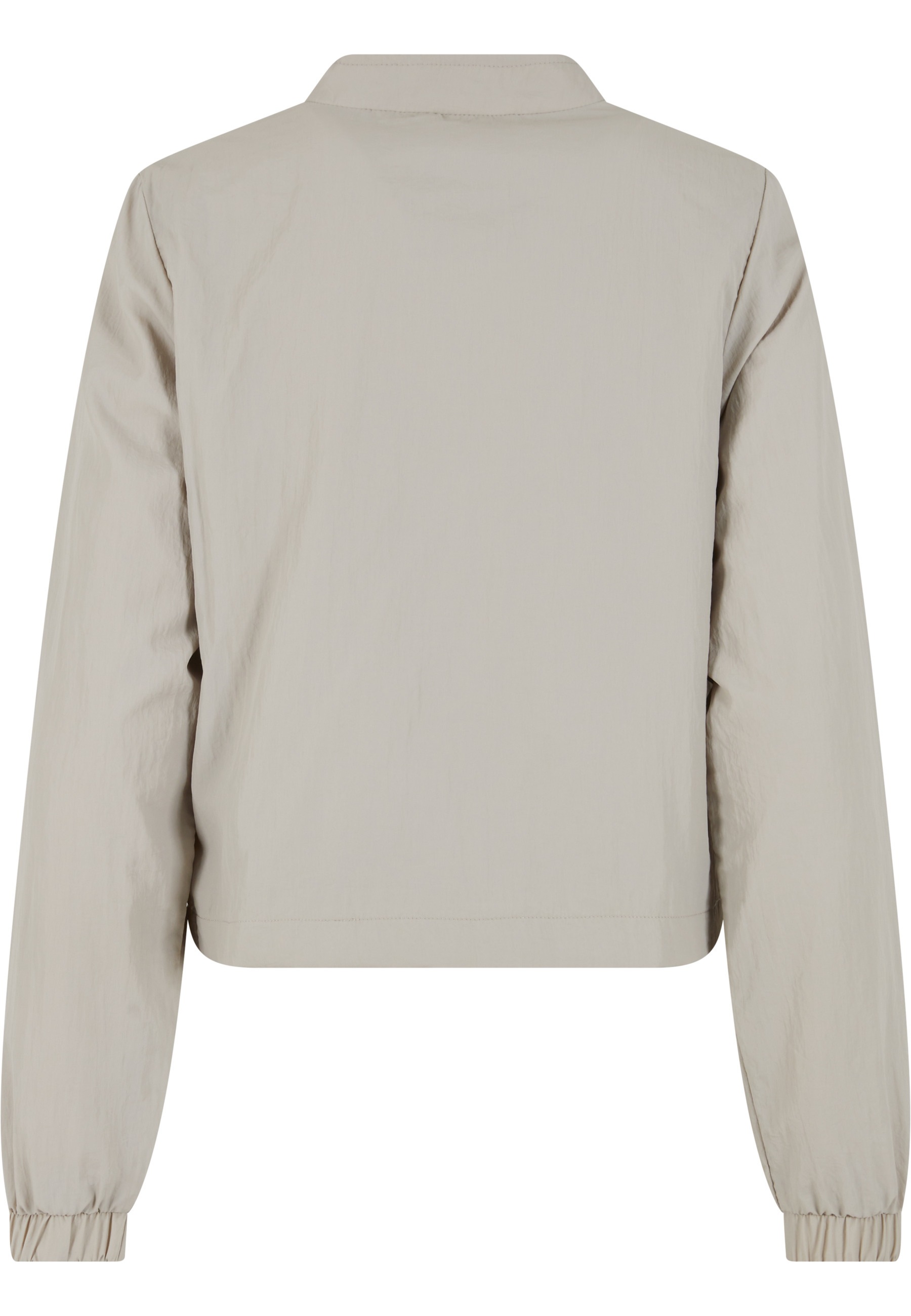 URBAN CLASSICS Windbreaker »Urban Classics Ladies Short Crinkle Jacket« 1 Stk. tlg. mit Kapuze