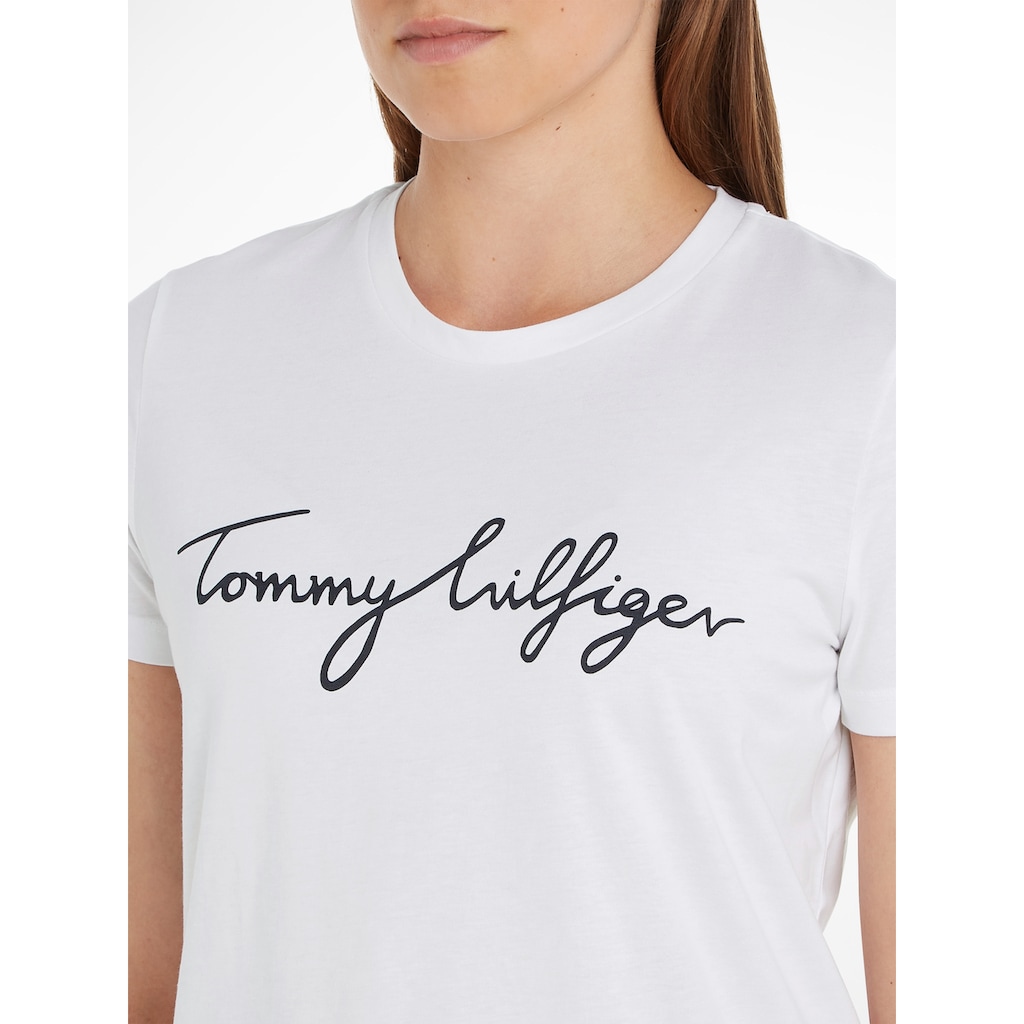 Tommy Hilfiger T-Shirt »HERITAGE CREW NECK GRAPHIC TEE«