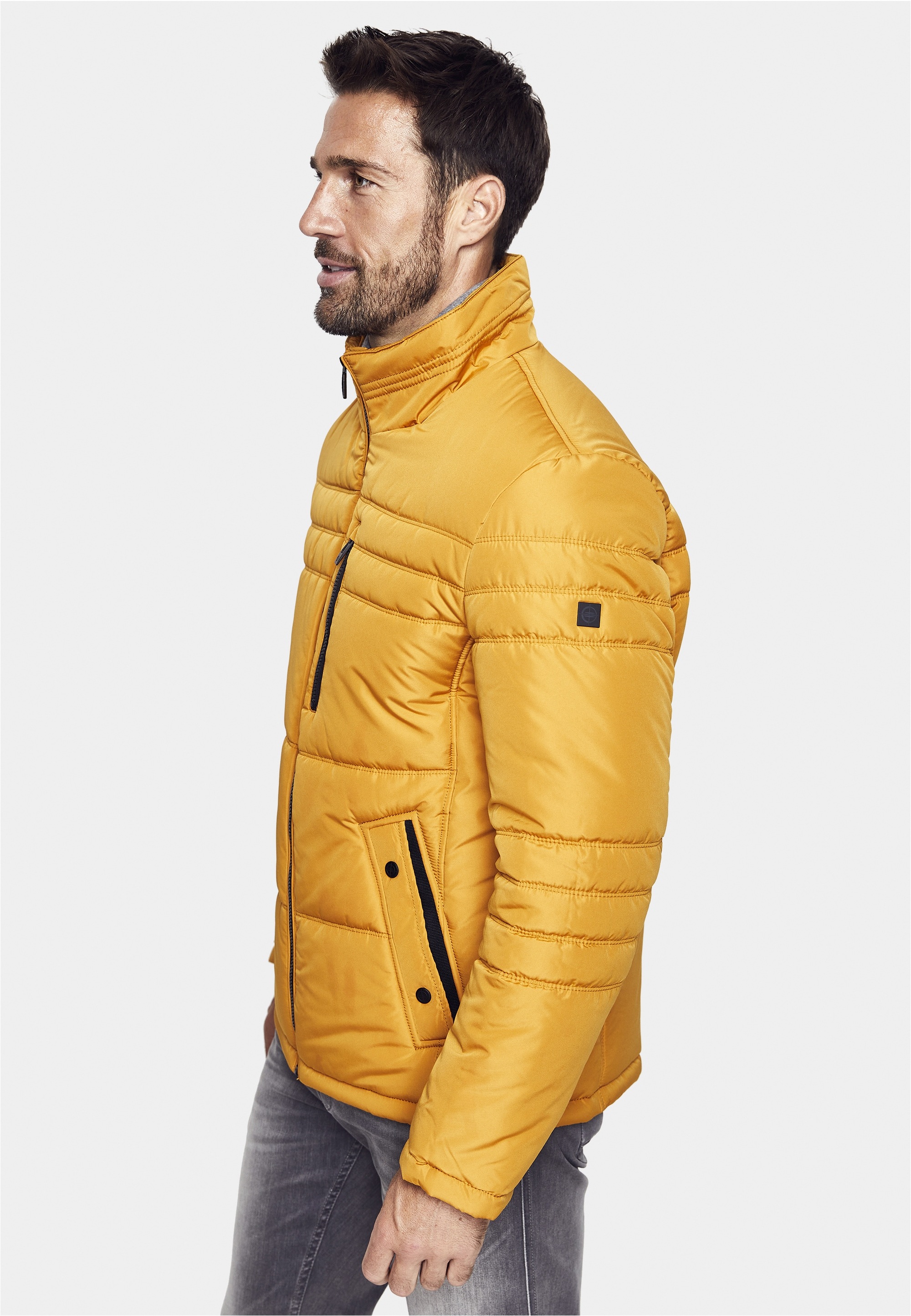 Cabano Steppjacke »TECH- DoWN«, mit Kuschelfleece am Innenkragen