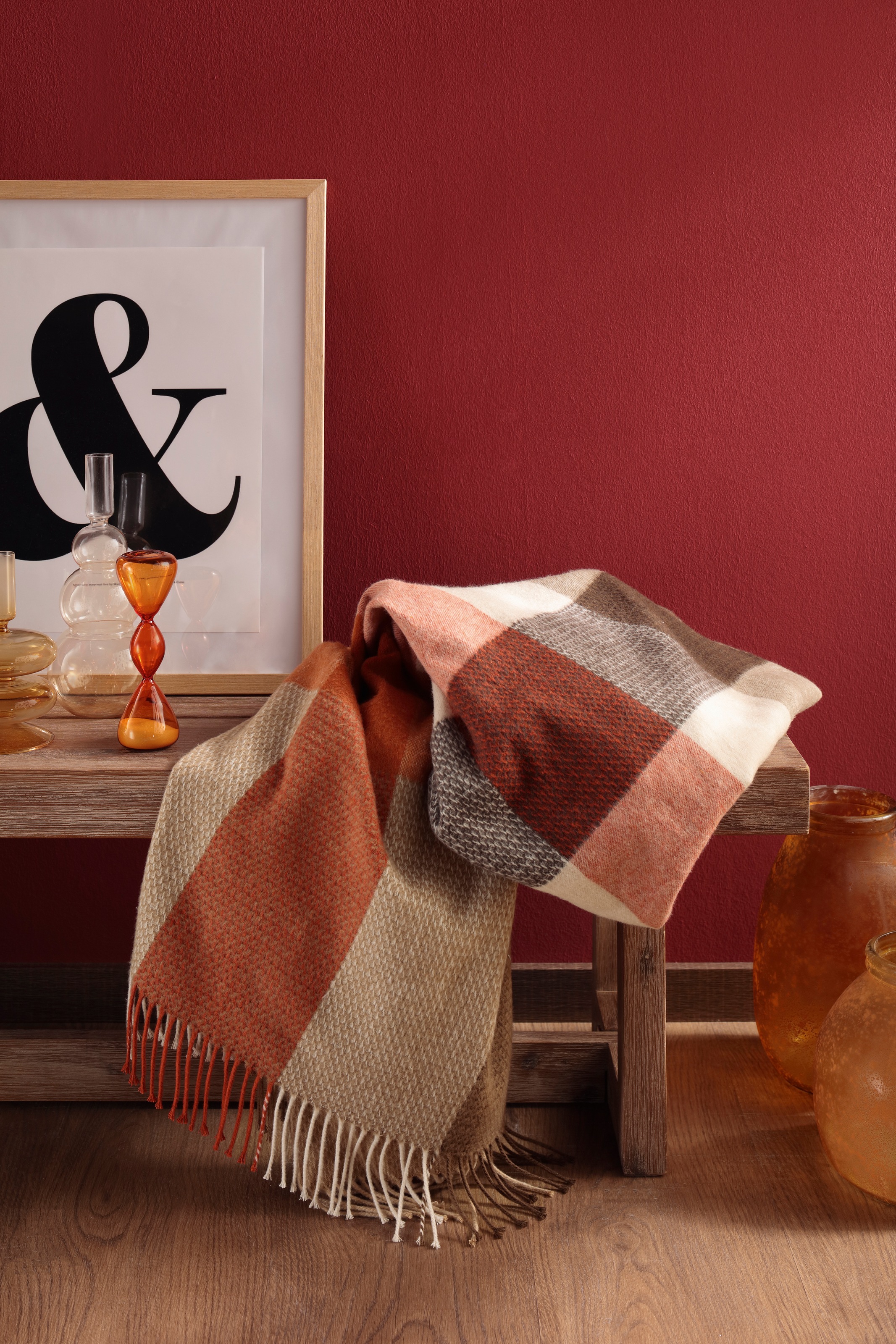 Biederlack Plaid »Plaid Giletti«, im klassischem Plaidmaß