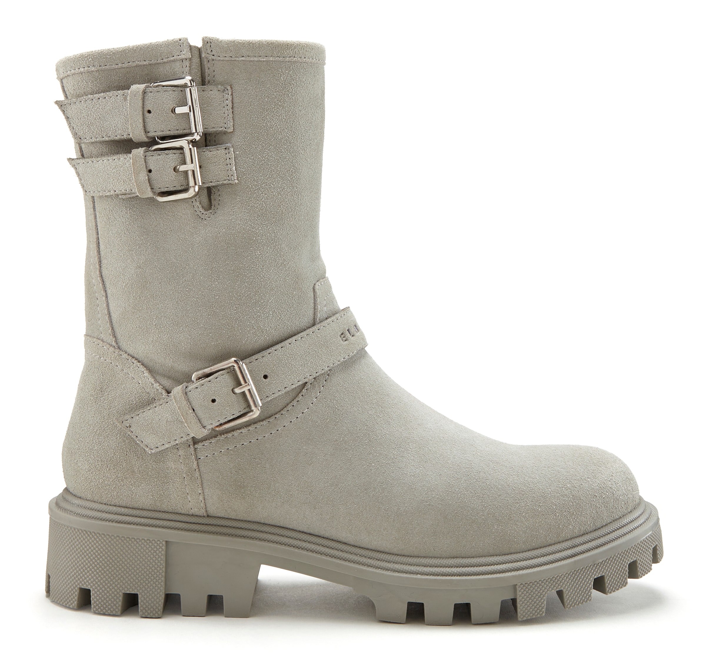 Elbsand Stiefelette, aus Leder mit trendigen Zierschnallen, Stiefel, Boots