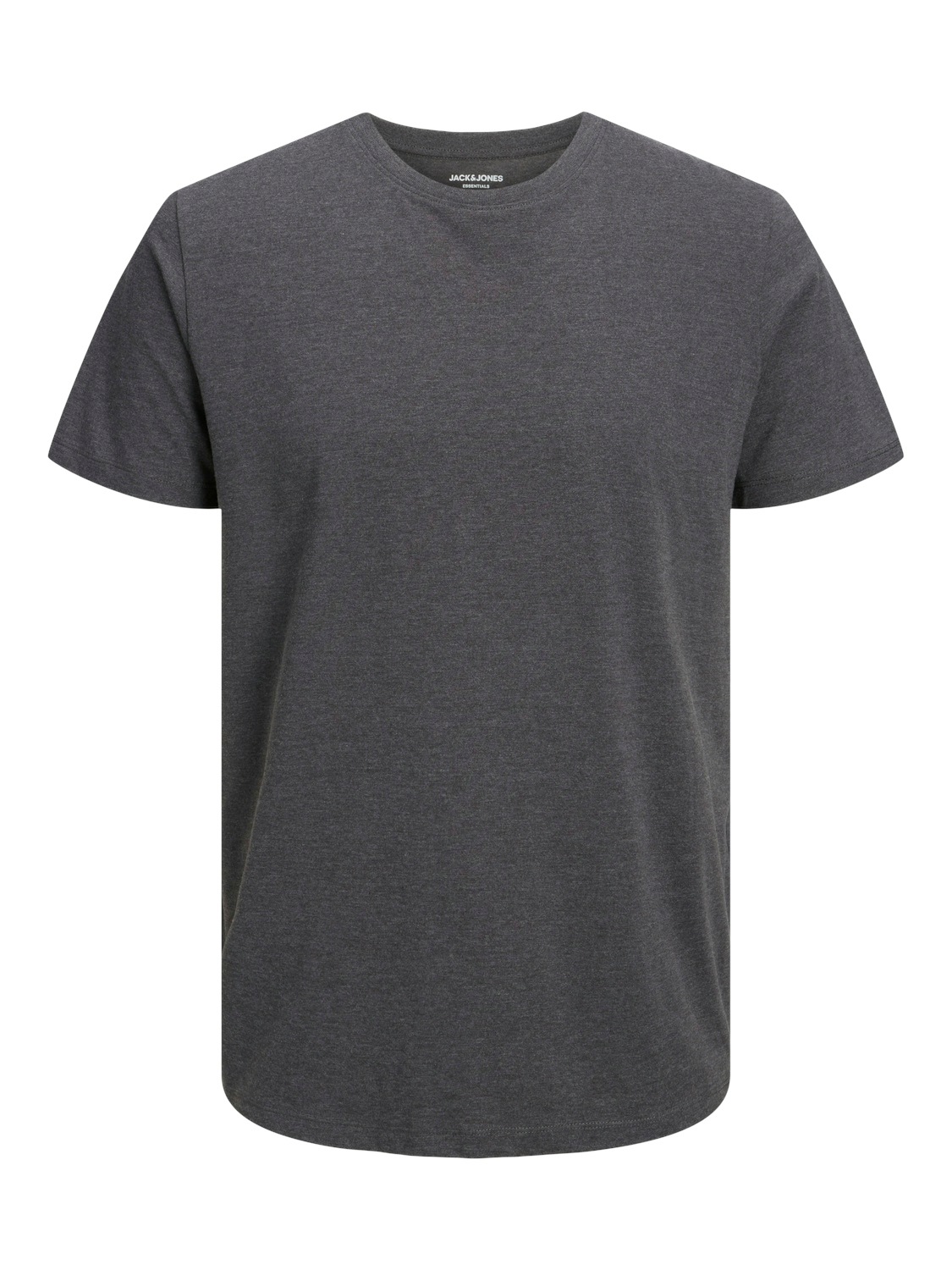 Jack & Jones Rundhalsshirt »JJEORGANIC MELANGE TEE SS O-NECK NOOS«, in Melange Optik