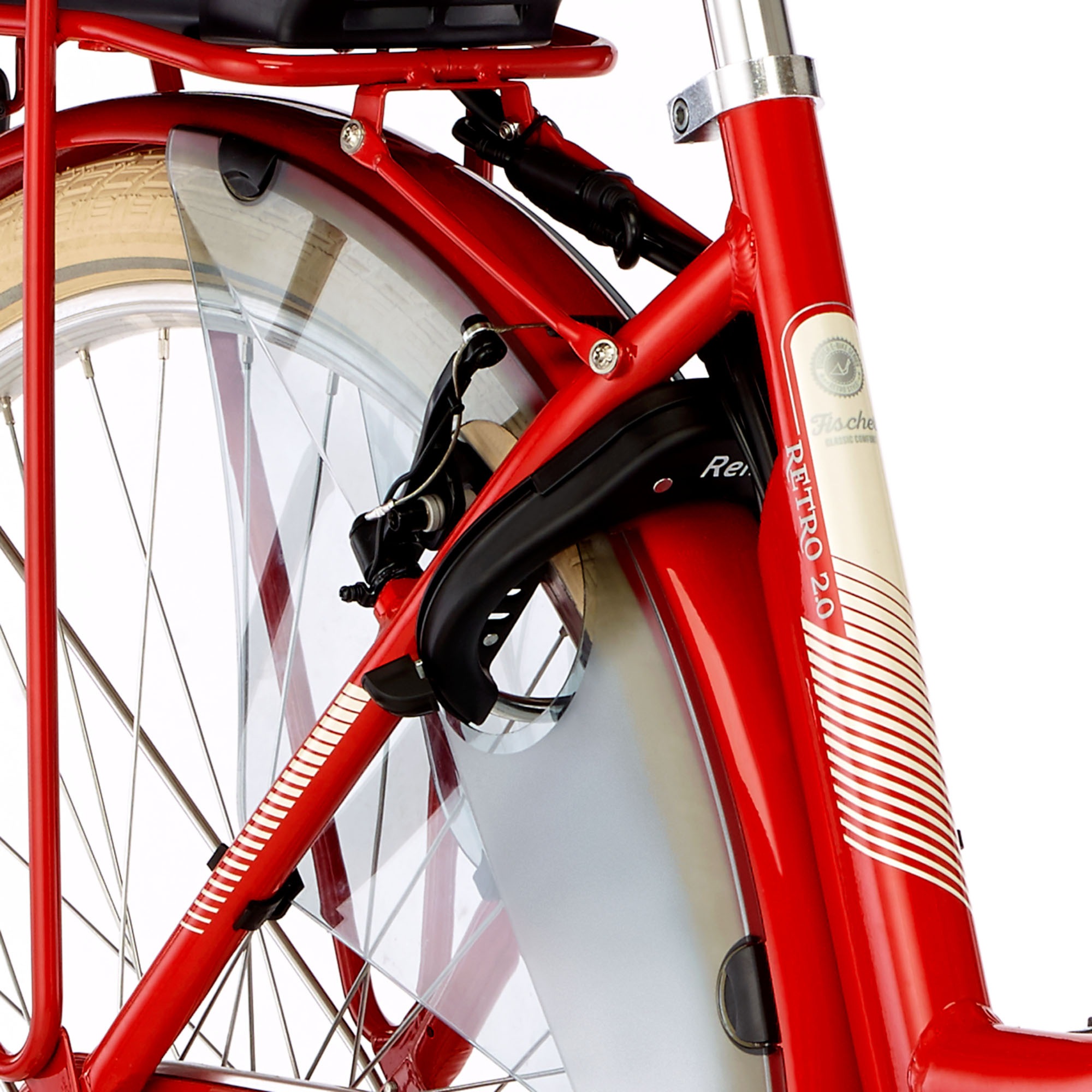 FISCHER Fahrrad E-Bike »CITA RETRO 2.0 418 48«, 3 Gang, Shimano, Shimano 3-Gang Nexus Nabenschaltung, (mit Akku-Ladegerät-mit Werkzeug), Pedelec, Elektrofahrrad für Damen u. Herren