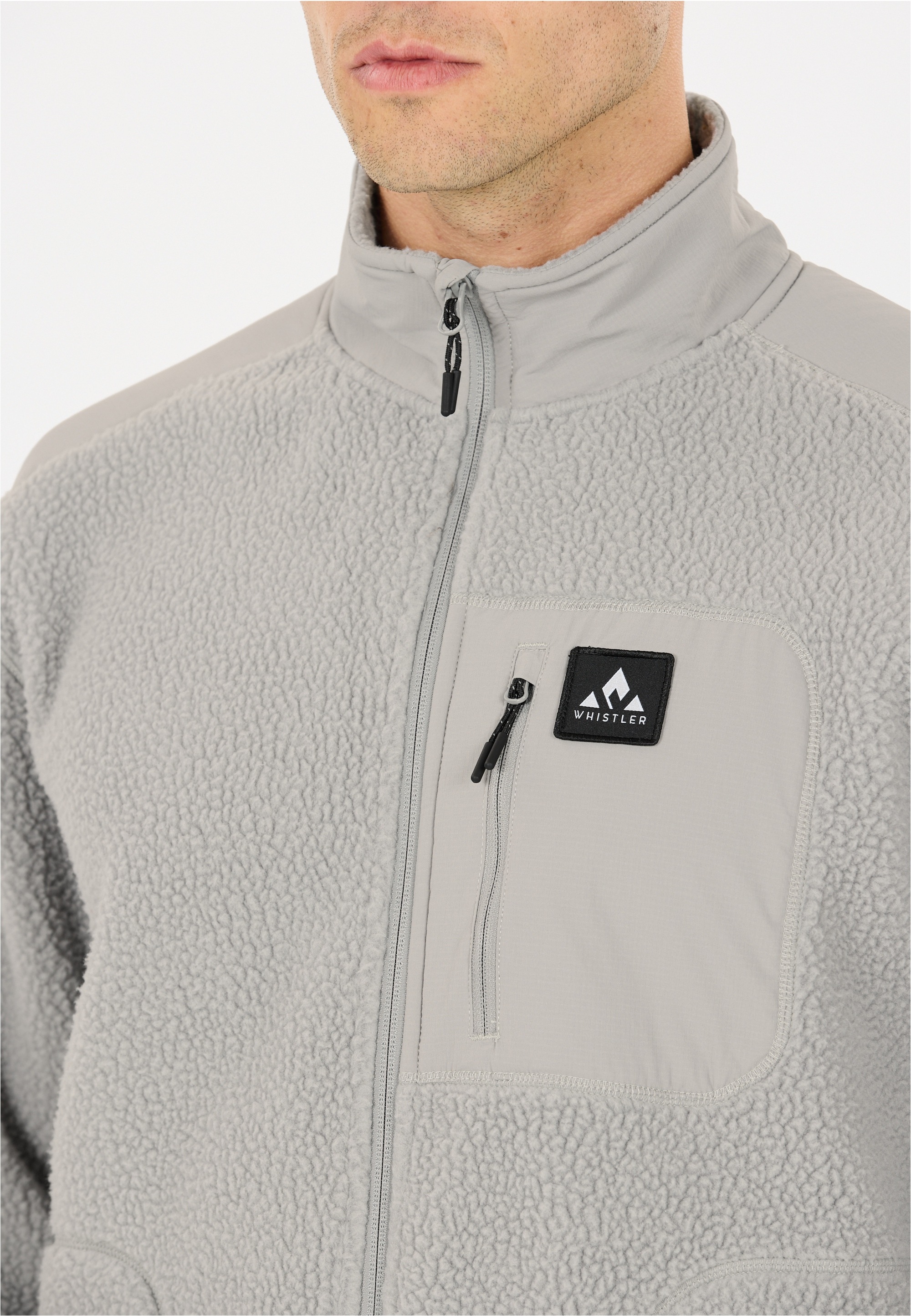 WHISTLER Fleecejacke »Felis« aus weichem Teddyfleece mit flachen Nähten