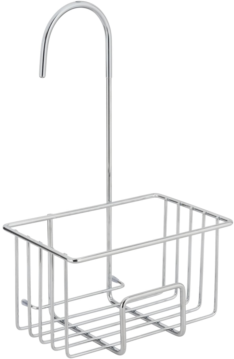 WENKO Duschablage »Milito« Dusch-Caddy zum Einhängen ohne Bohren, Ablage aus rostfreiem Edelstahl