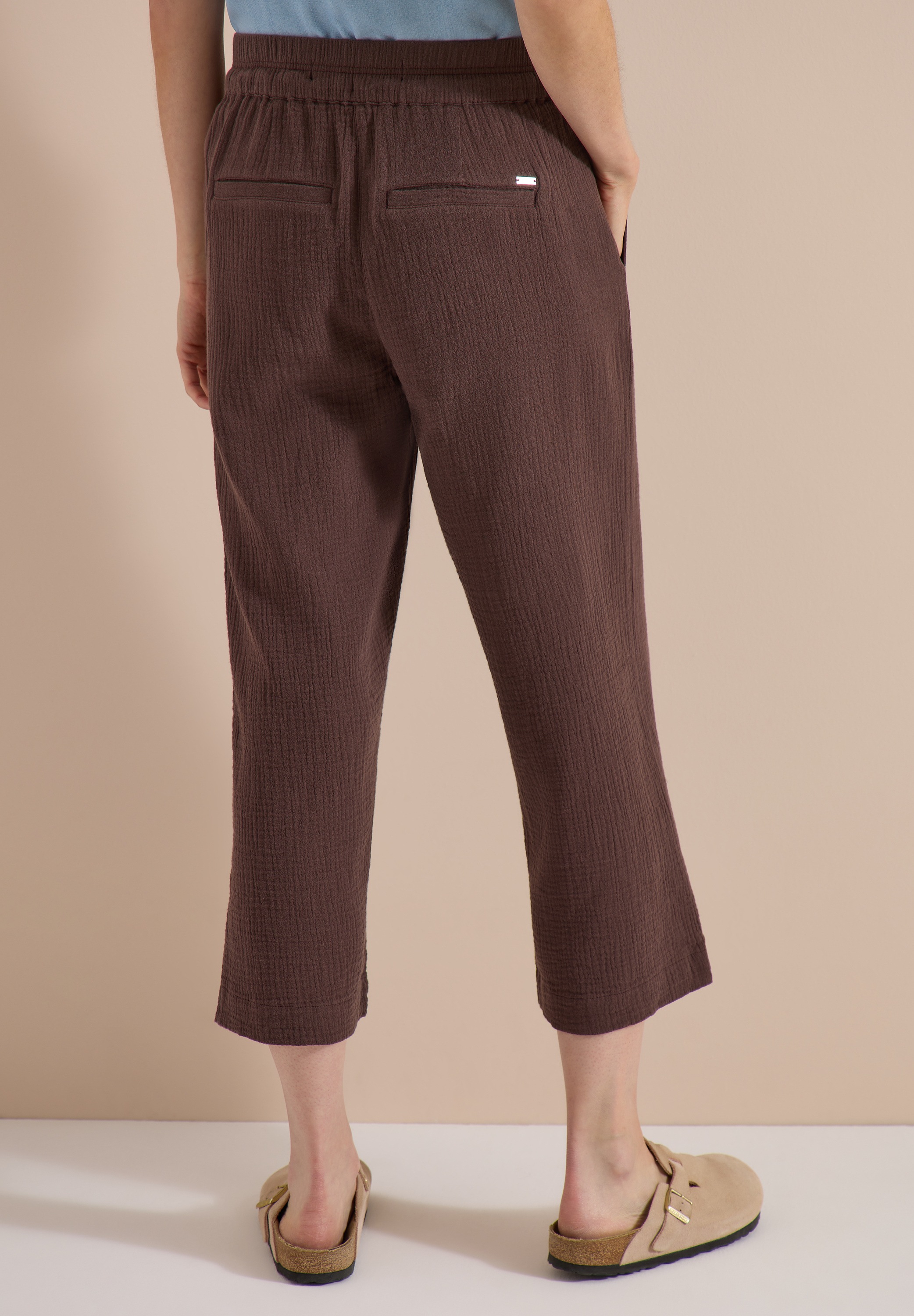 Cecil Stoffhose  High Waist