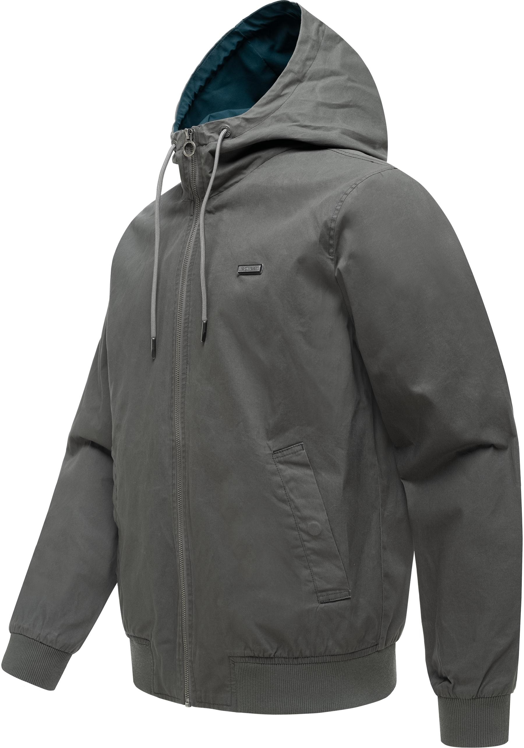 Ragwear Outdoorjacke »Stewie Vintage« mit Kapuze stylische Herren Übergangsjacke mit großer Kapuze