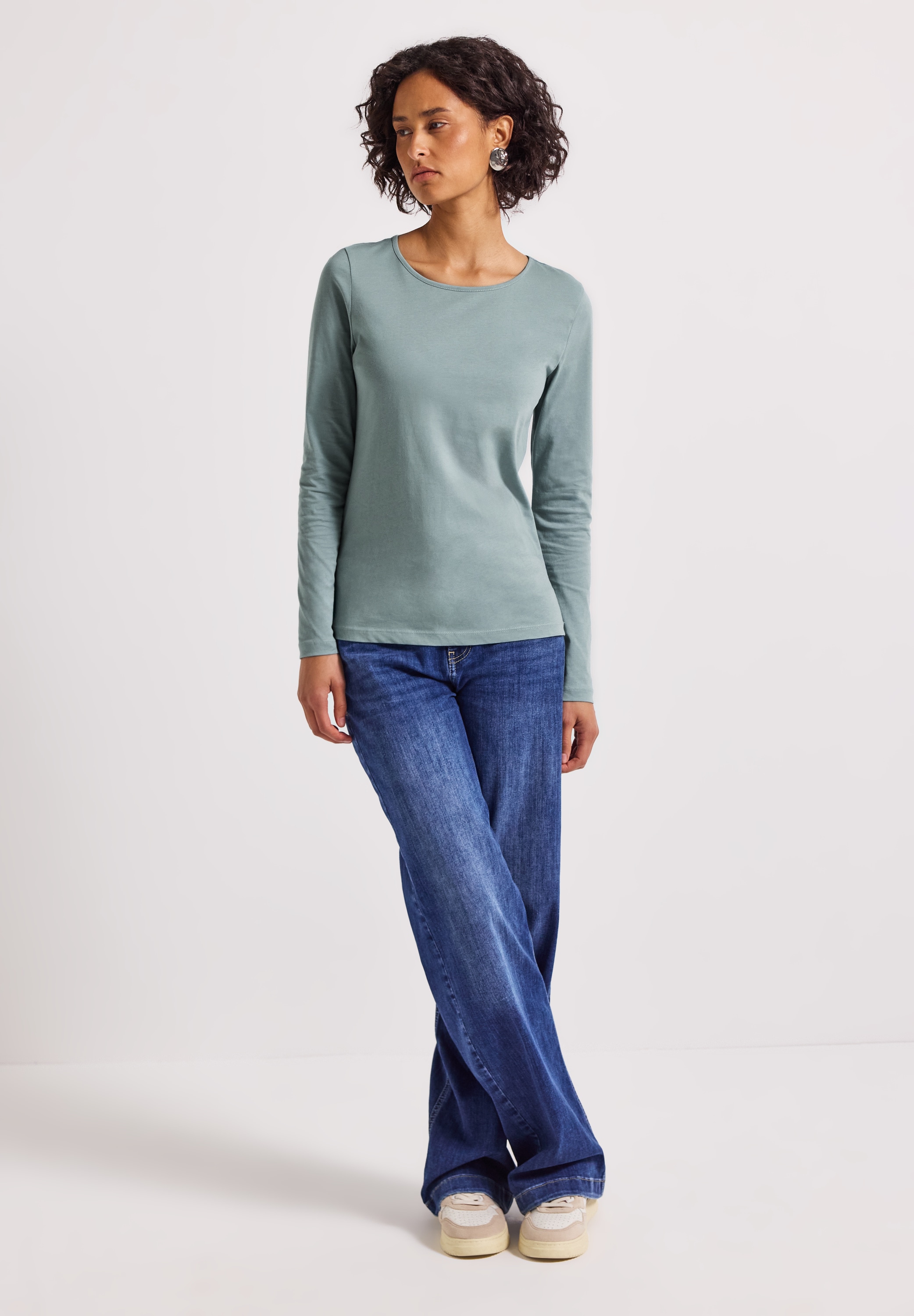 STREET ONE Langarmshirt, Basic
