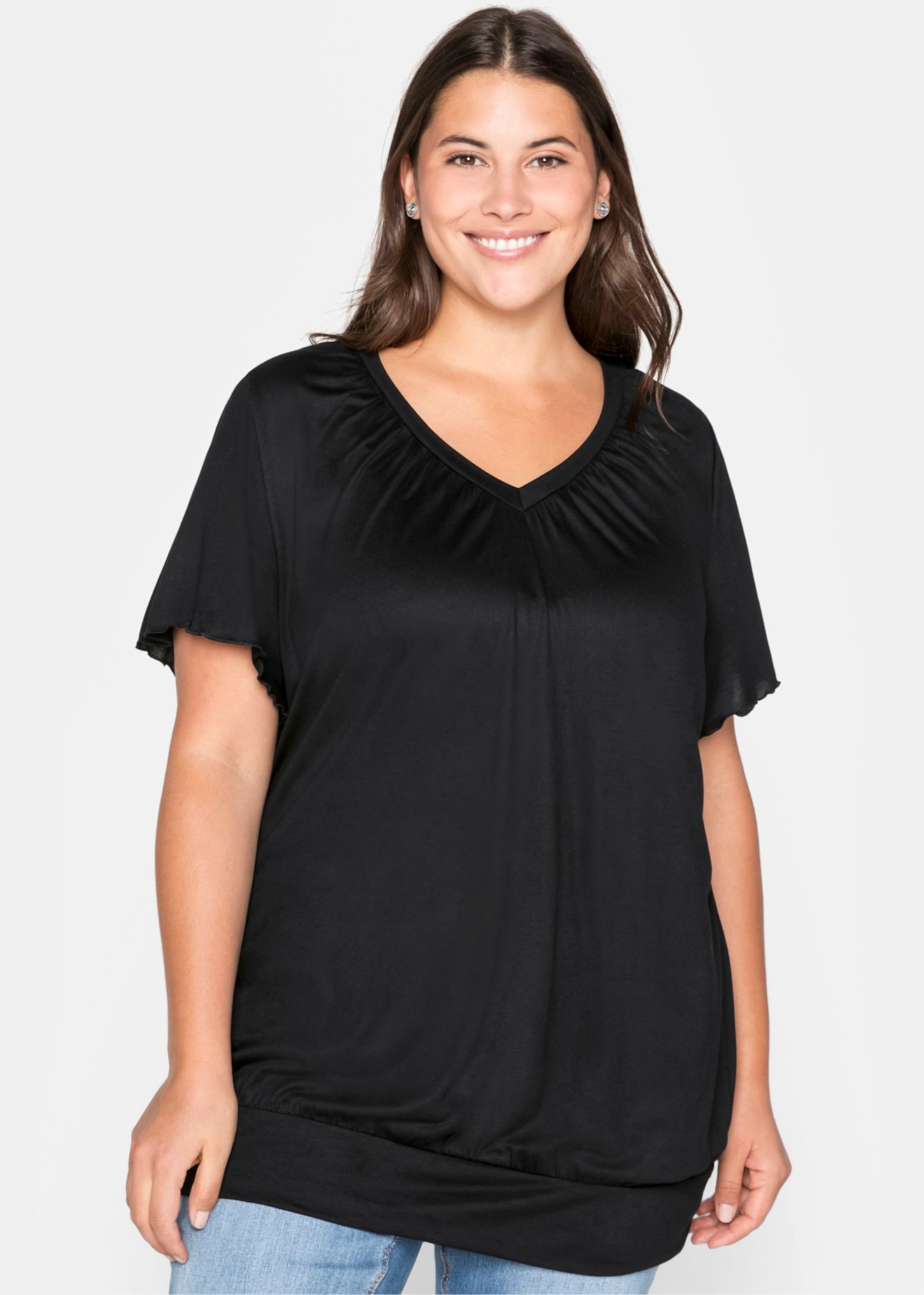 Sheego T-Shirt "T-Shirt" 1 Stk. günstig online kaufen