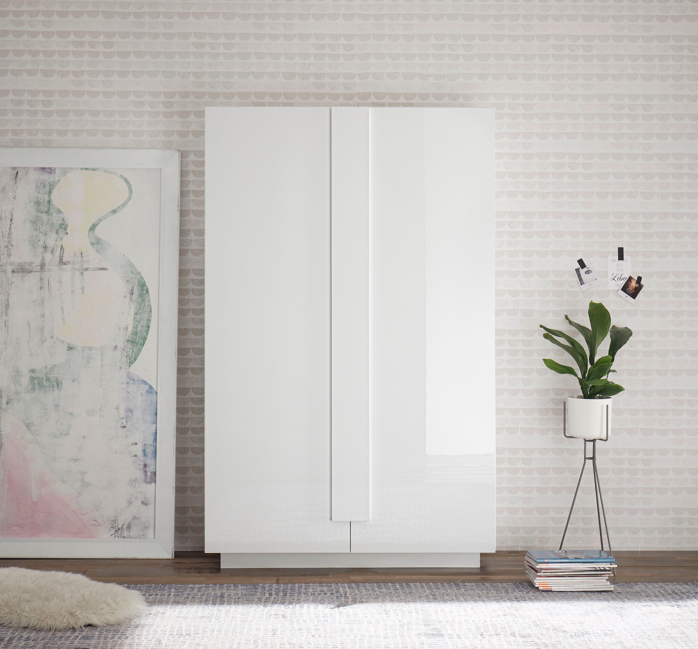 INOSIGN Hochschrank "Jupiter, Höhe 193 cm, 2 Türen mit Softclosing", viel S günstig online kaufen