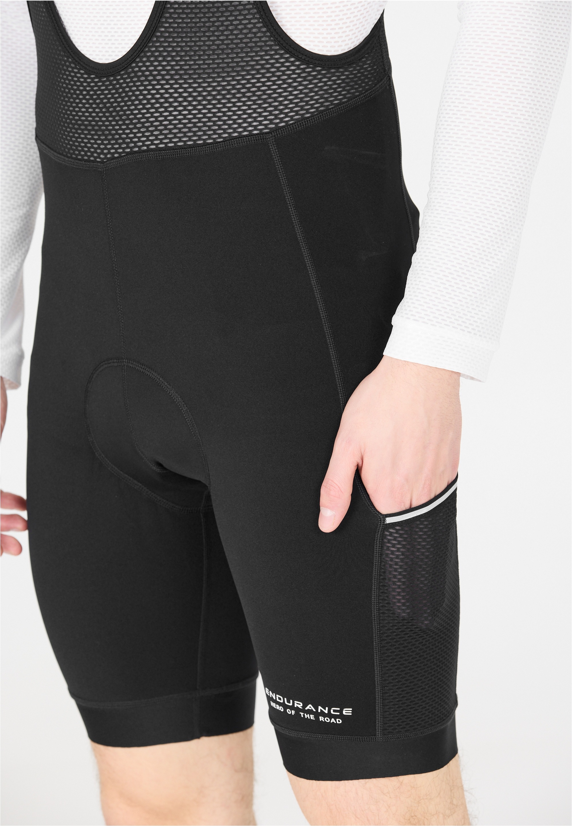 ENDURANCE Radhose »Brillant«, mit praktischen Trägern und hoher Funktionalität