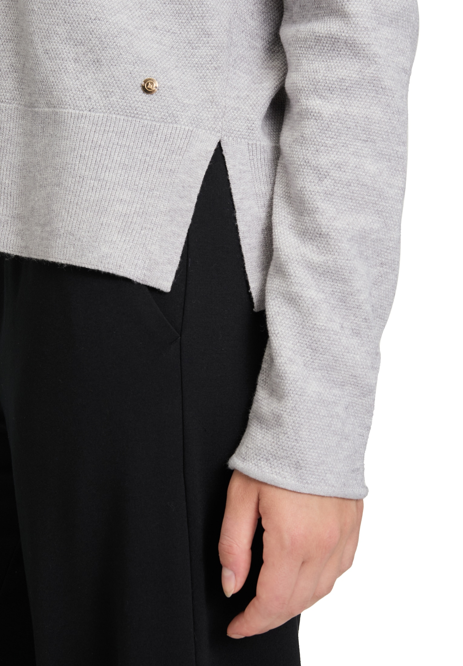 Betty&Co Strickpullover »Betty & Co Damen Strickpullover mit V-Ausschnitt«, (1 tlg.)