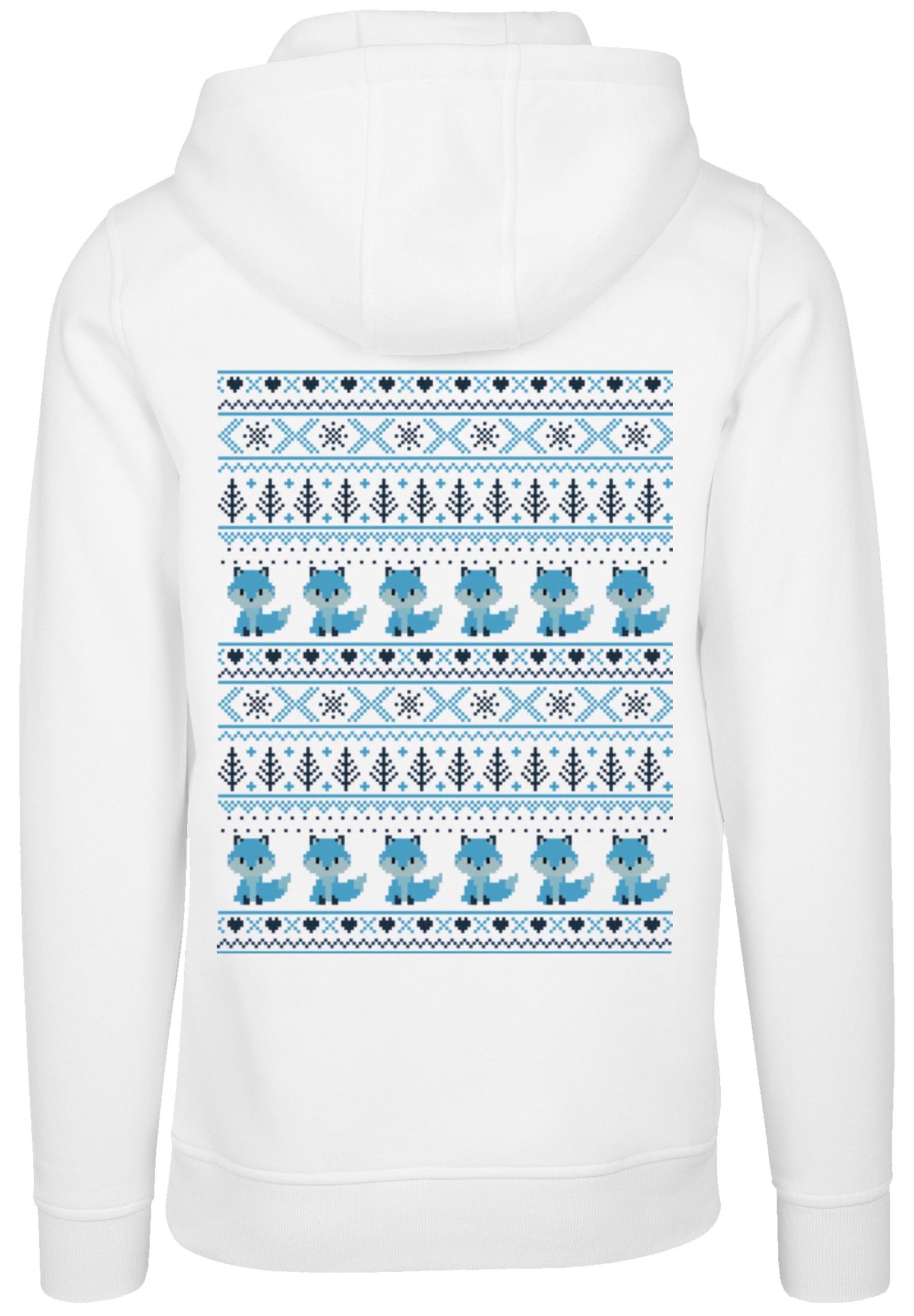 F4NT4STIC Kapuzenpullover »Christmas Weihnachten Fox«, Premium Qualität, Weihnachten, Geschenk