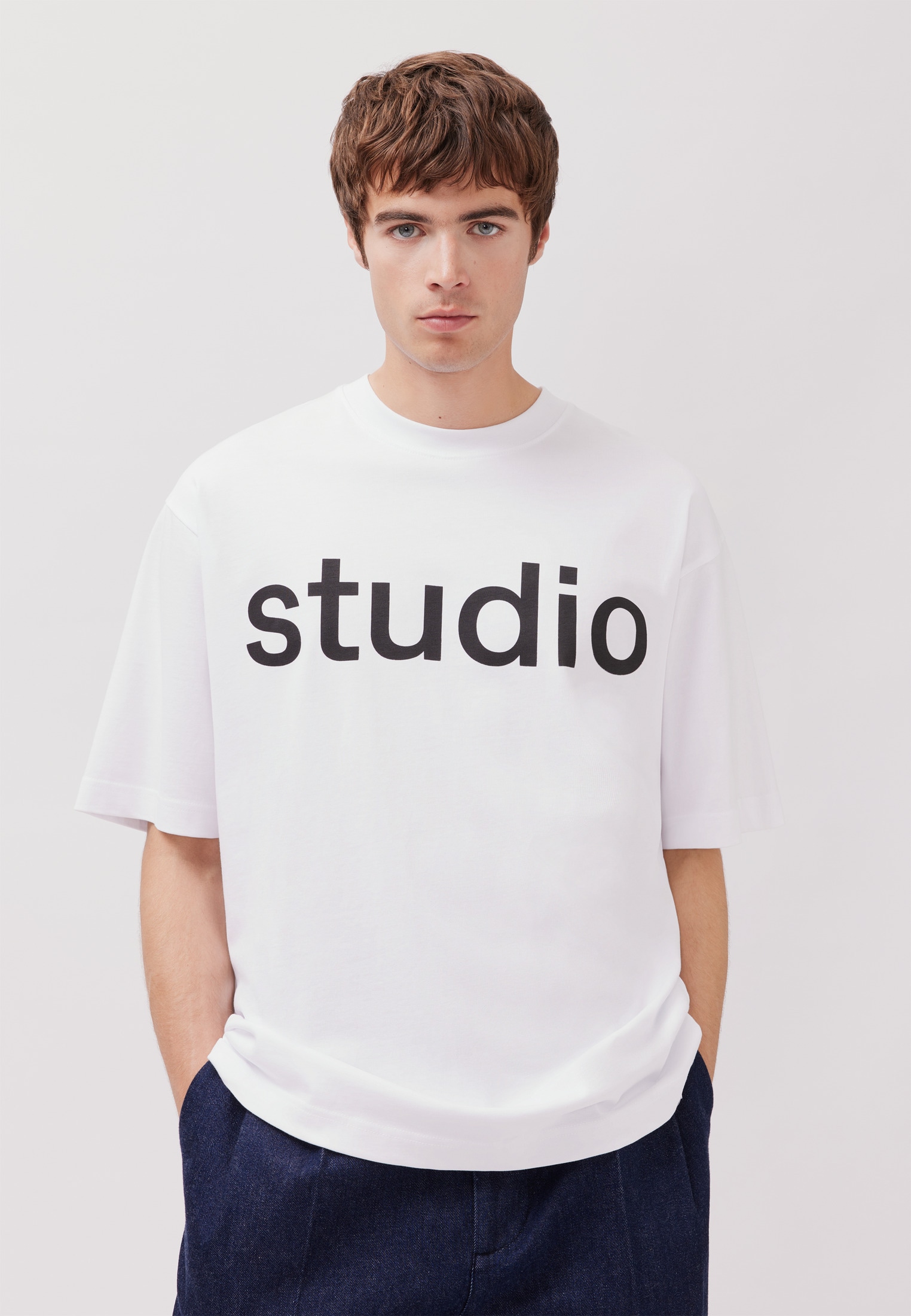 studio seidensticker T-Shirt »Studio« 1/2 Rundhals