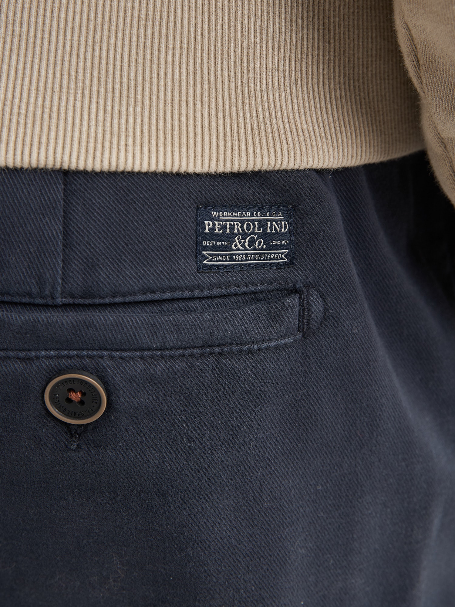 Petrol Industries Chinohose "Men Non Denim Chino" mit Tunnelzug günstig online kaufen