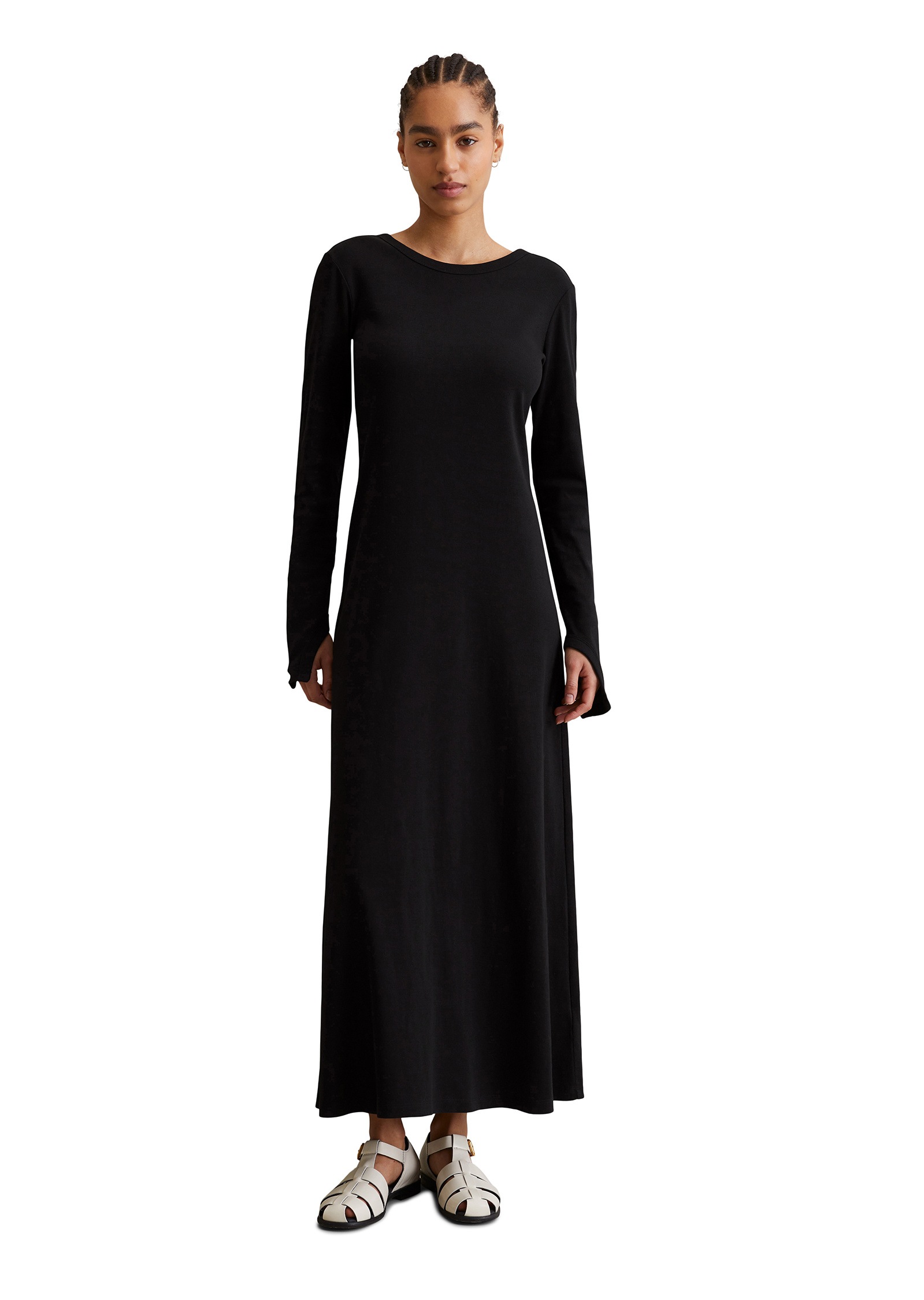 Marc O'Polo DENIM Jerseykleid »aus Rippjersey«