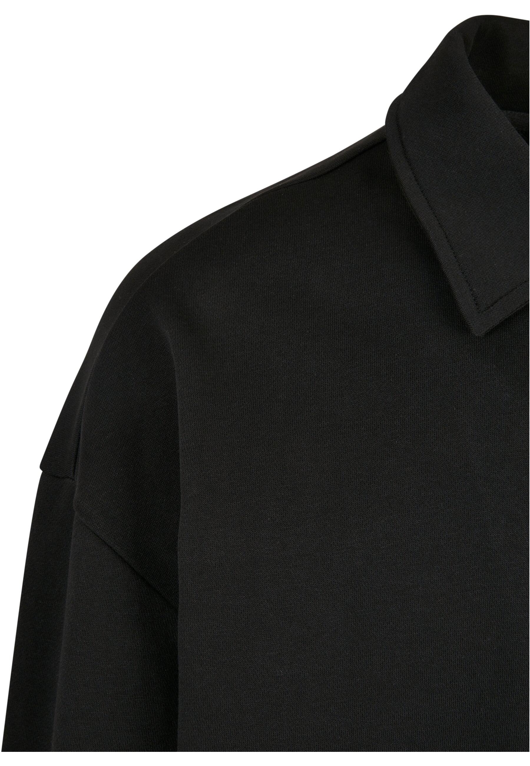 URBAN CLASSICS Rundhalspullover »Urban Classics Herren Shirt Collar Crew«, (1 tlg.)