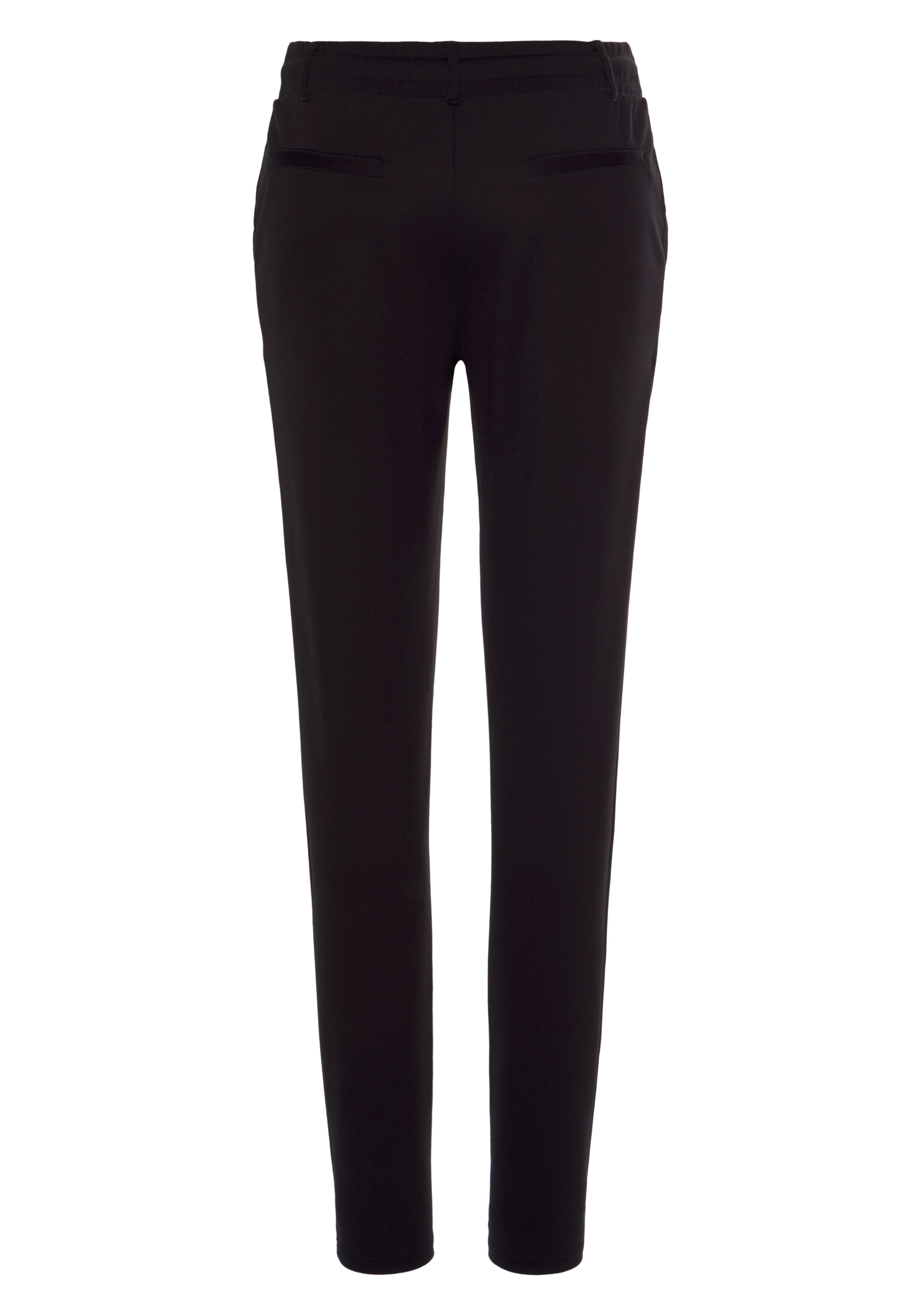 Jogger Pants LASCANA, Damen, Gr. 36, N-Gr, schwarz, Sweatware, Obermaterial: 70% Viskose, 25% Polyamid, 5% Elasthan, unifarben, Basic schmal knöchelfrei, Hosen, mit elastischem Bund und Gürtelschlaufen, Loungewear, Topseller 3