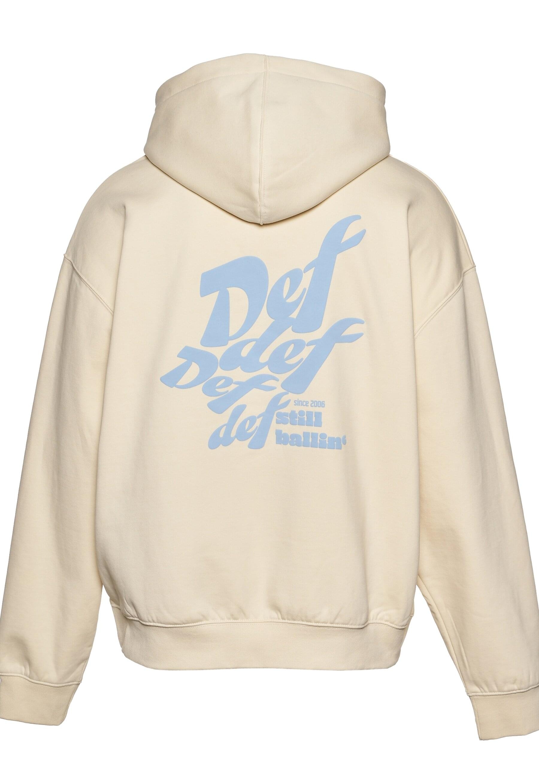 DEF Sweatshirt »DEF Herren DEF Hoody DEFDEF«, (1 tlg.)