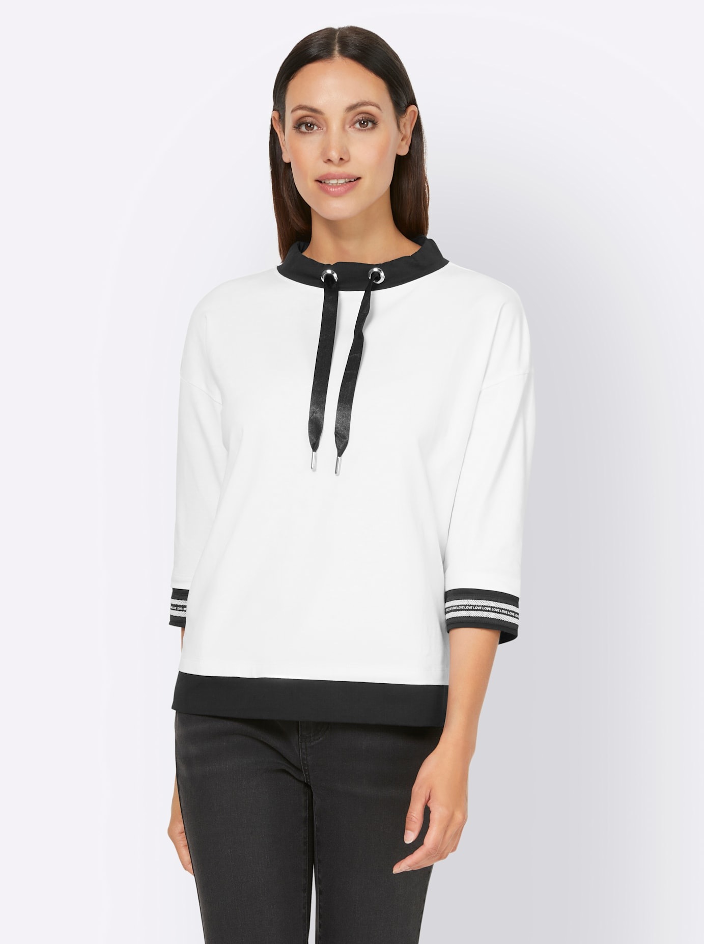 heine 3/4-Arm-Shirt "Shirt" 1 Stk. tlg. günstig online kaufen