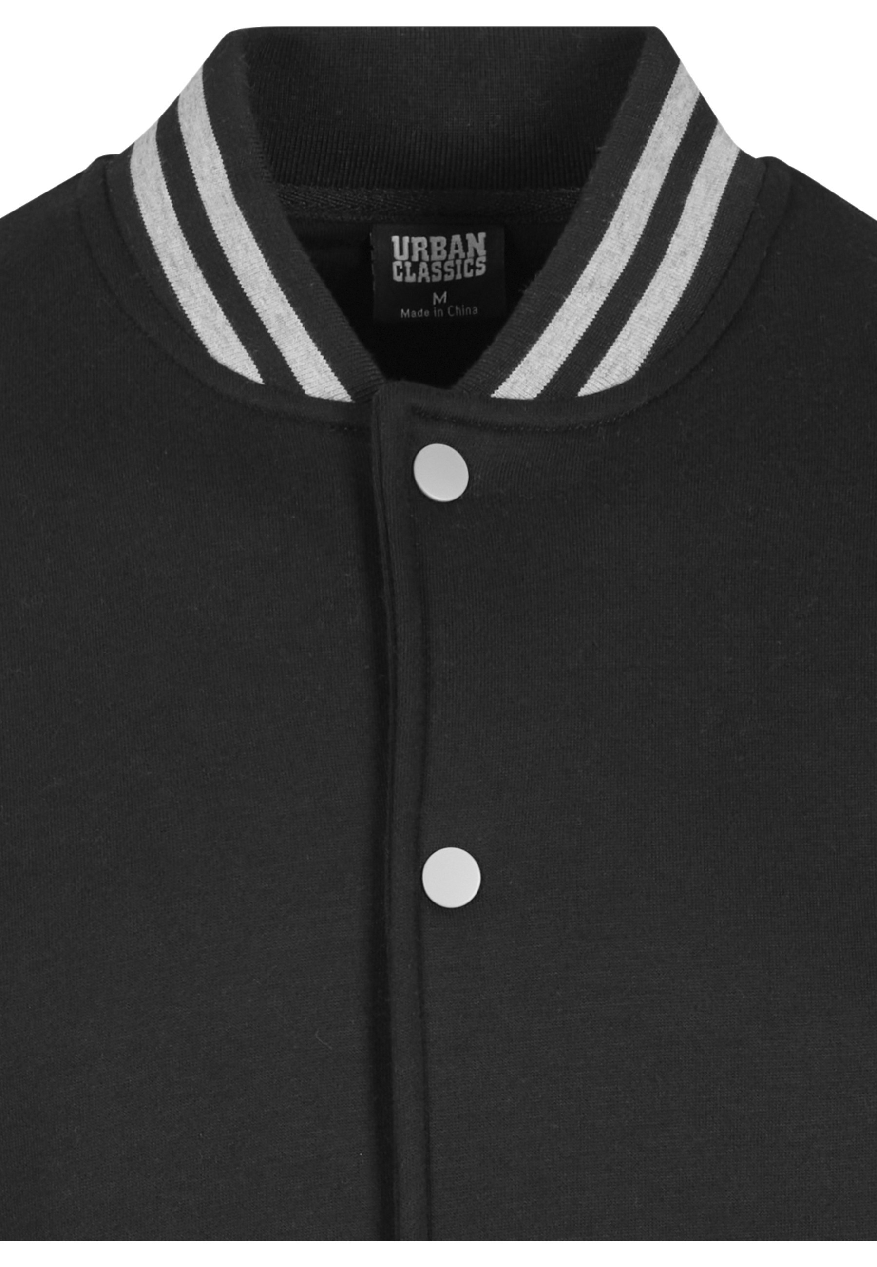 Thumbnail - URBAN CLASSICS Outdoorjacke "Urban Classics Herren 2-tone College Sweatjacket" 1 Stk. tlg. ohne Kapuze