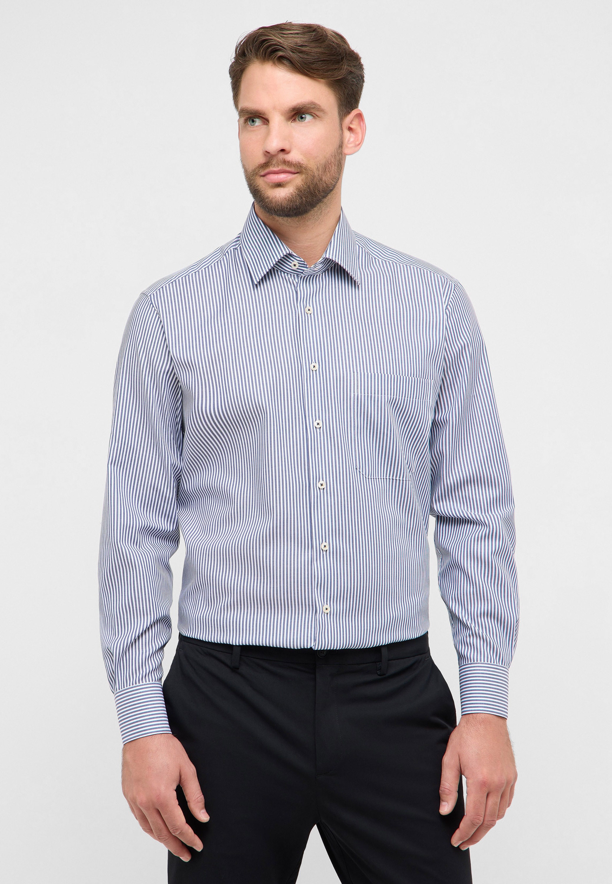 Eterna Langarmhemd "COMFORT FIT" NON IRON (bügelfrei) günstig online kaufen