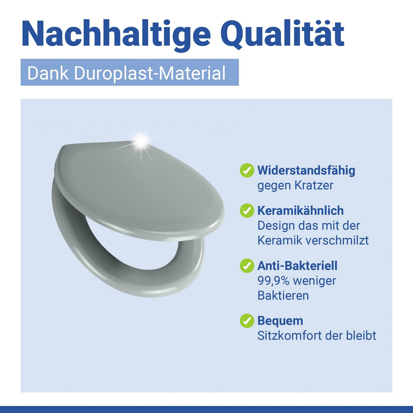 WENKO WC-Sitz »Ottana« Mit Absenkautomatik