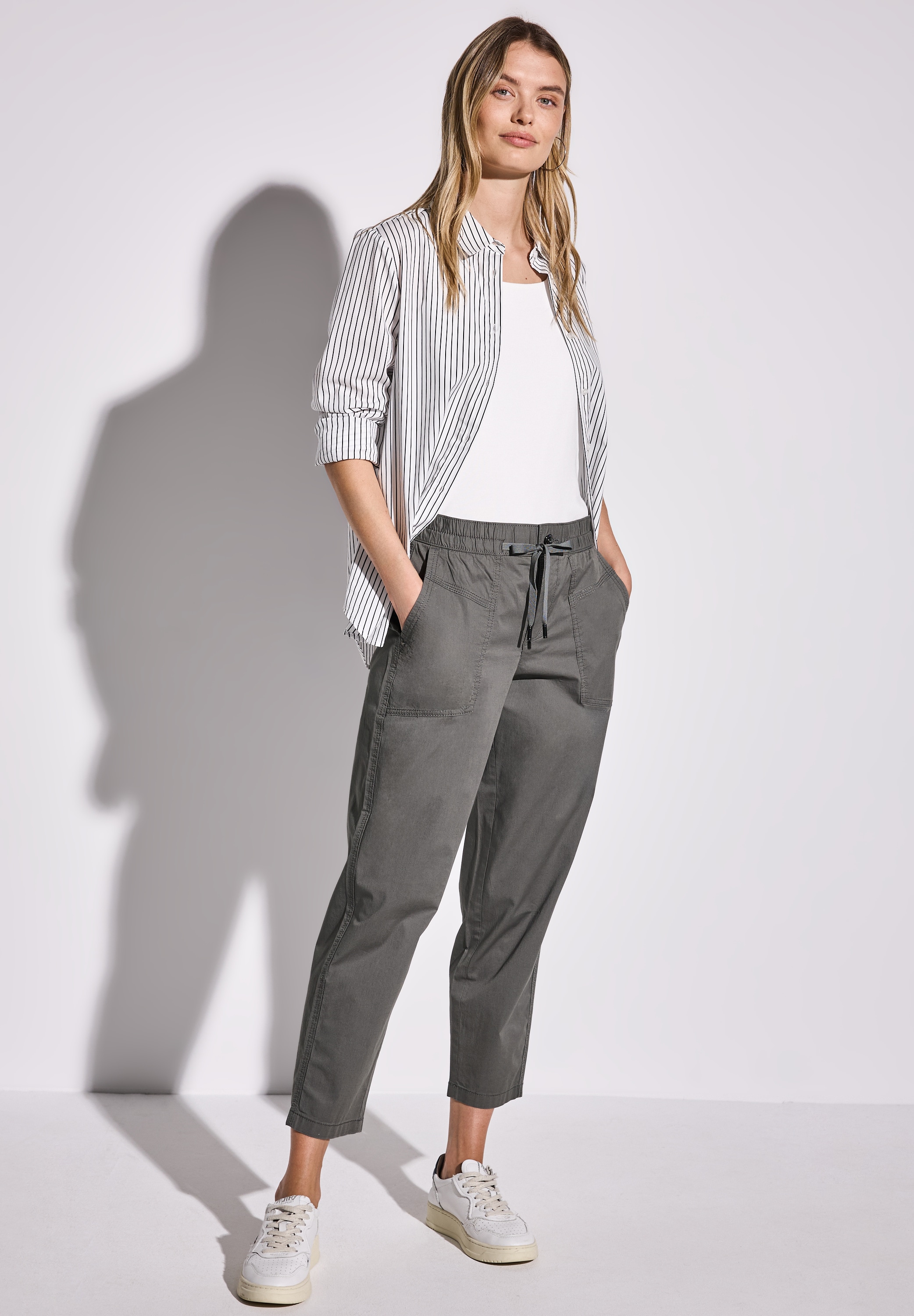STREET ONE Cargohose, Middle Waist